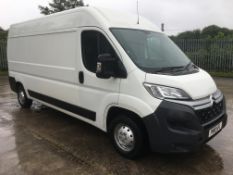 Citroen Relay Panel Van | PN18 KFL | 70,563 Miles