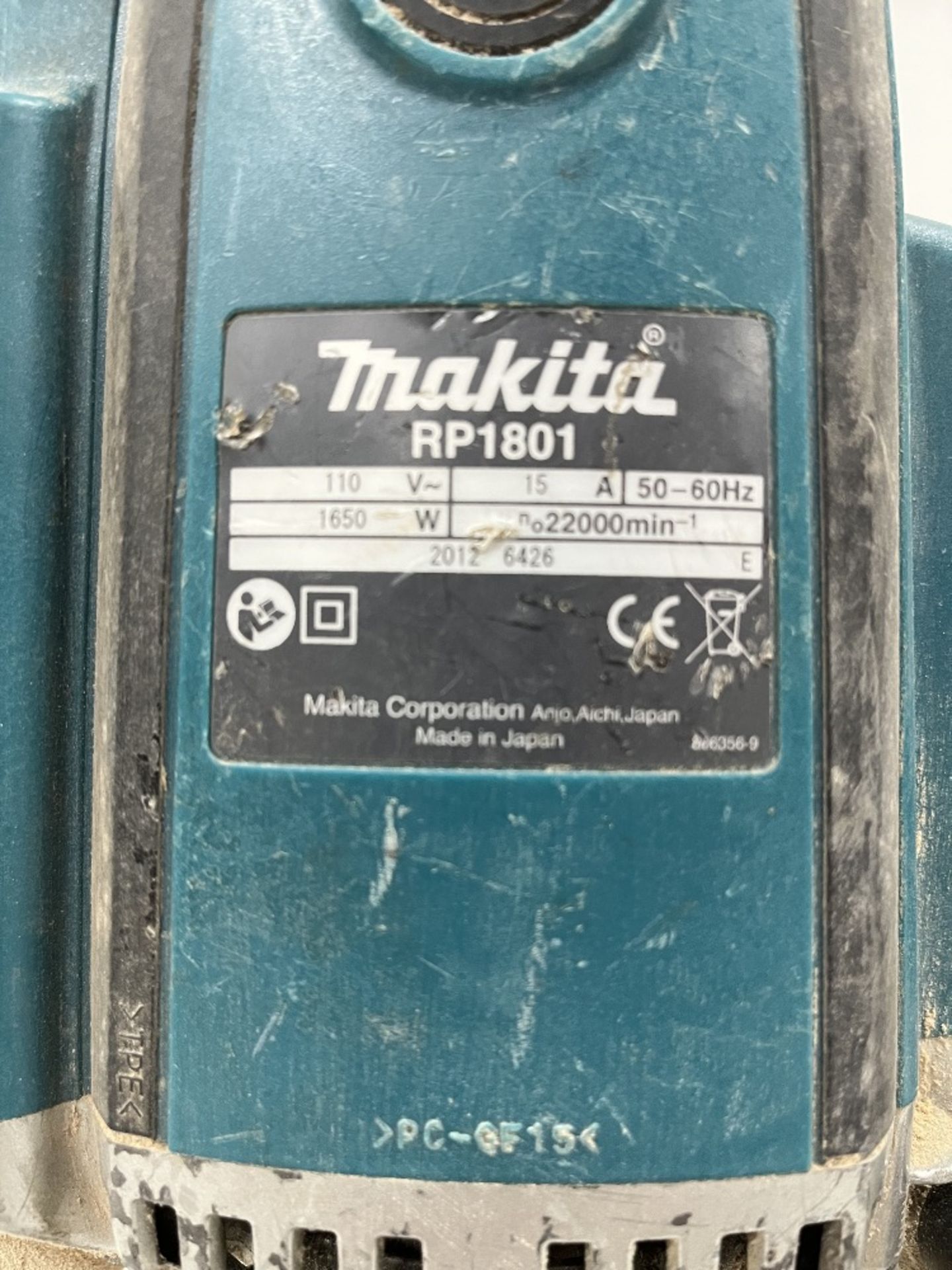 Makita RP1801 1/2'' Plunge Router - Image 2 of 2