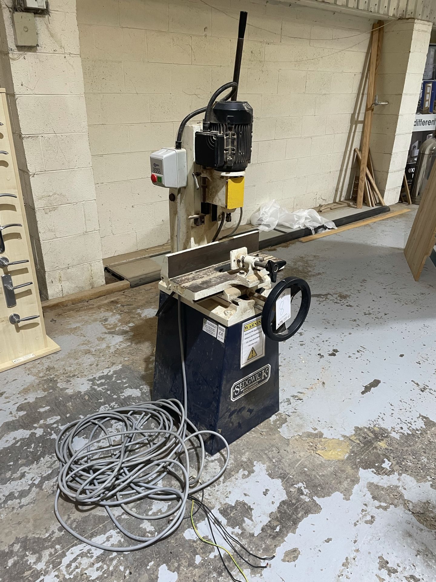 Sedgwick Heavy Duty Floor Standing Morticer | No Visible Model - Image 2 of 5