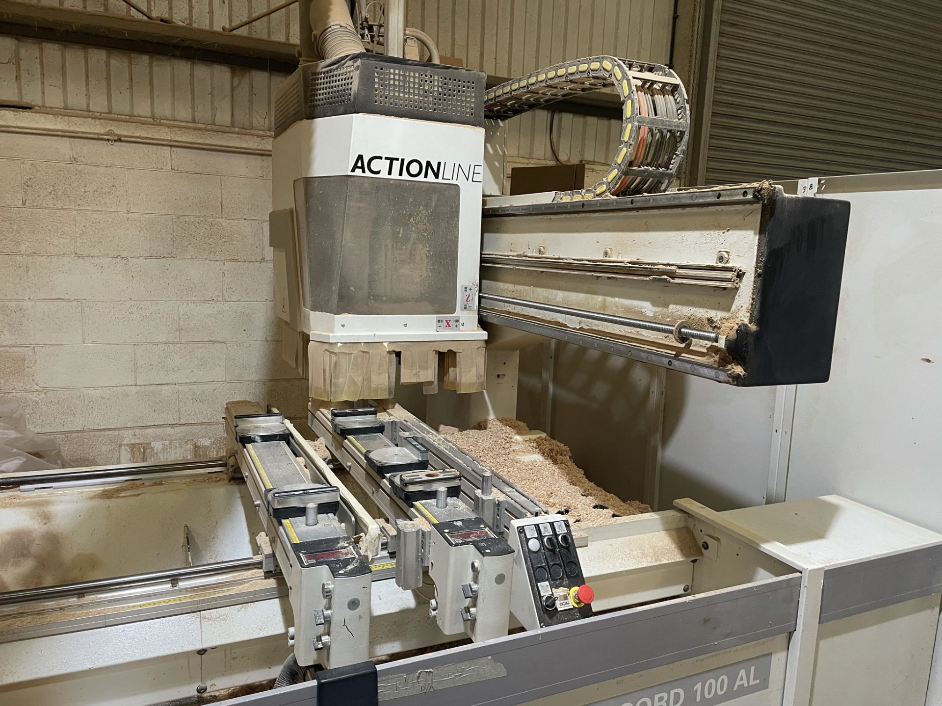 SCM Record 100 AL CNC Router/Machining Centre | YOM: 2007 - Image 4 of 15