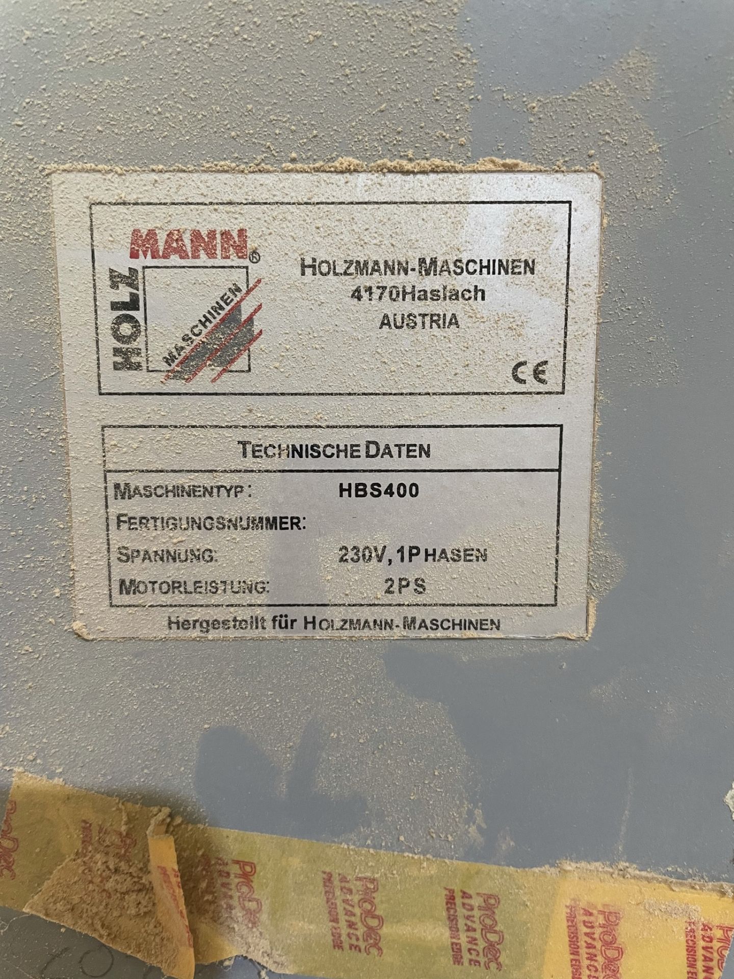 Holzmann HBS400 Bandsaw - Image 6 of 6