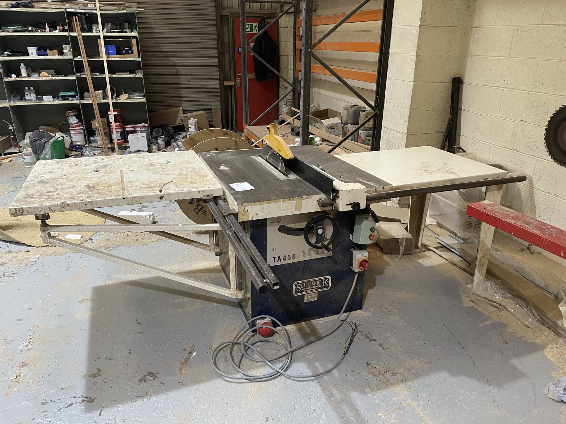 Sedgwick TA450 Table Saw - Image 2 of 6