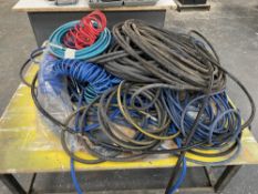 Quantity of Various Air Hoses - As Pictured