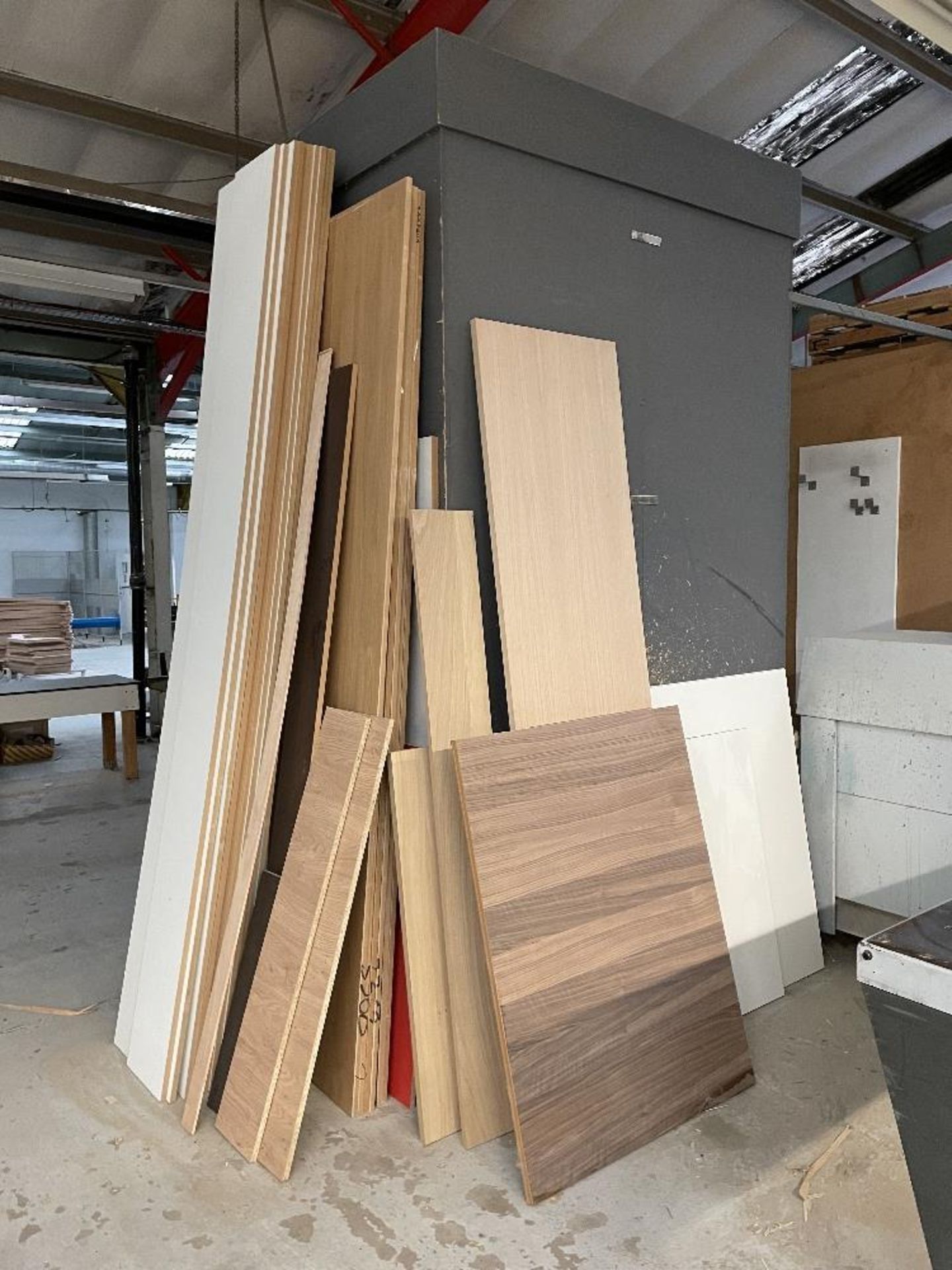 Quantity of Various Laminated Plywood/MDF Sheets - As Pictured - Image 5 of 5