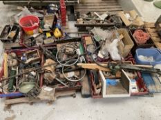 4 x Pallets of Various Machinery Parts, Tooling & Fixings | As Pictured