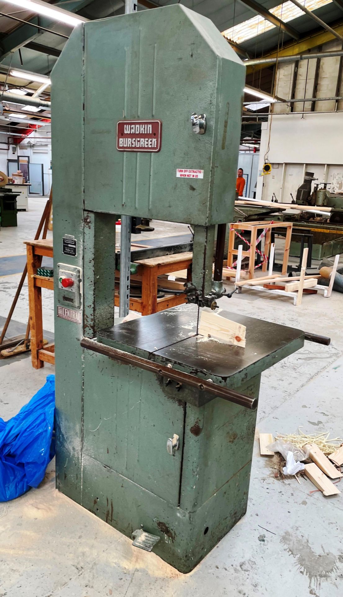 Wadkin Bursgreen 20 BZB Bandsaw