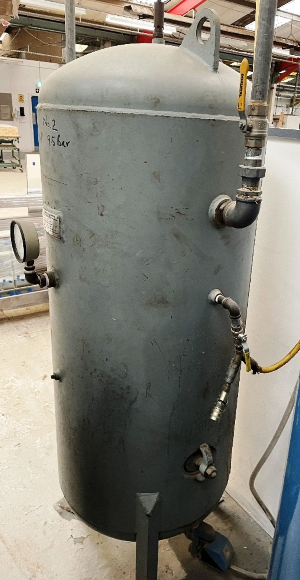 Drury Engineering 415L Welded Air Receiver Tank - Image 4 of 4