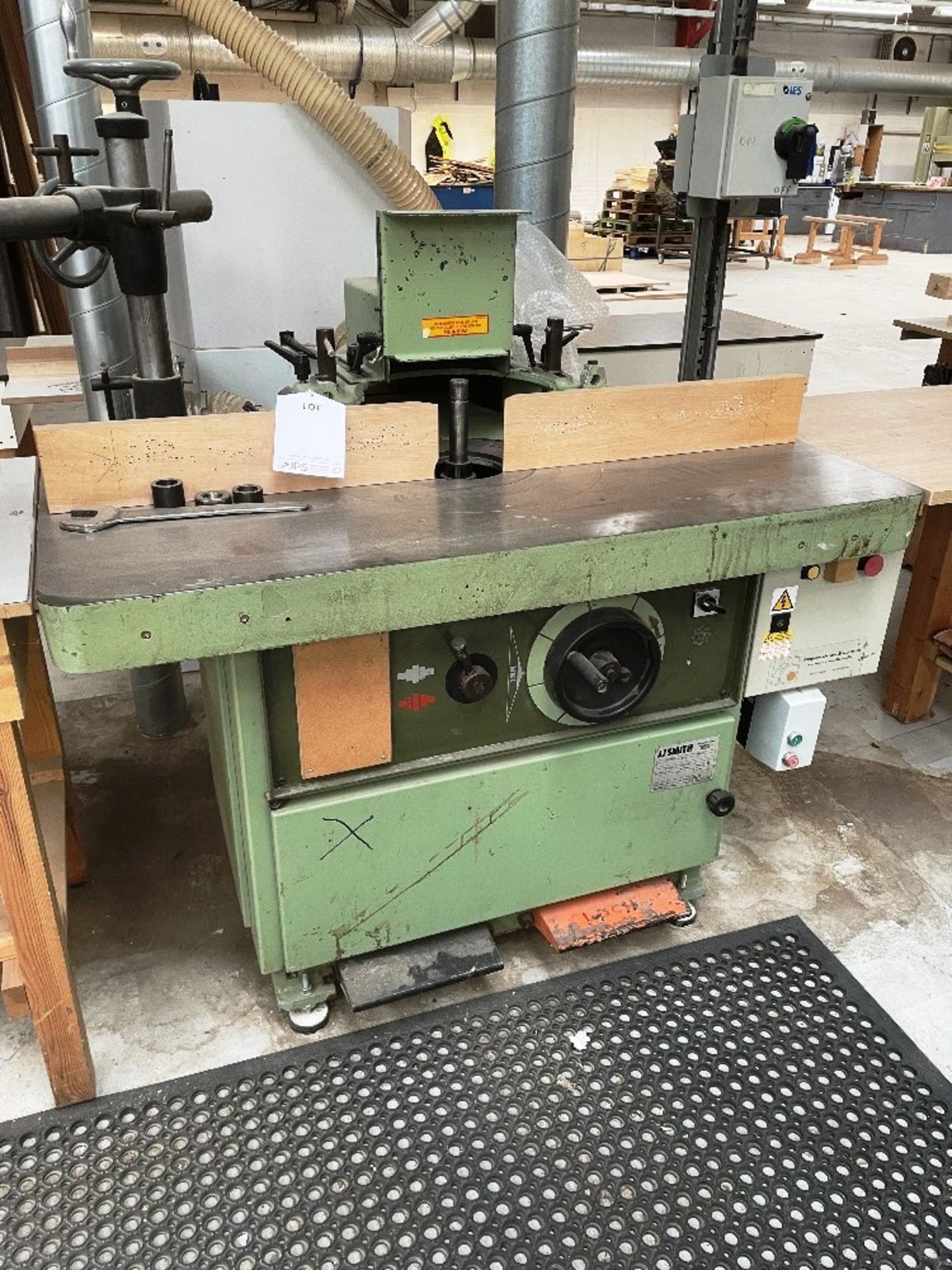 JJ Smith Spindle Moulder w/ Holz-her Power Feed - Image 2 of 9