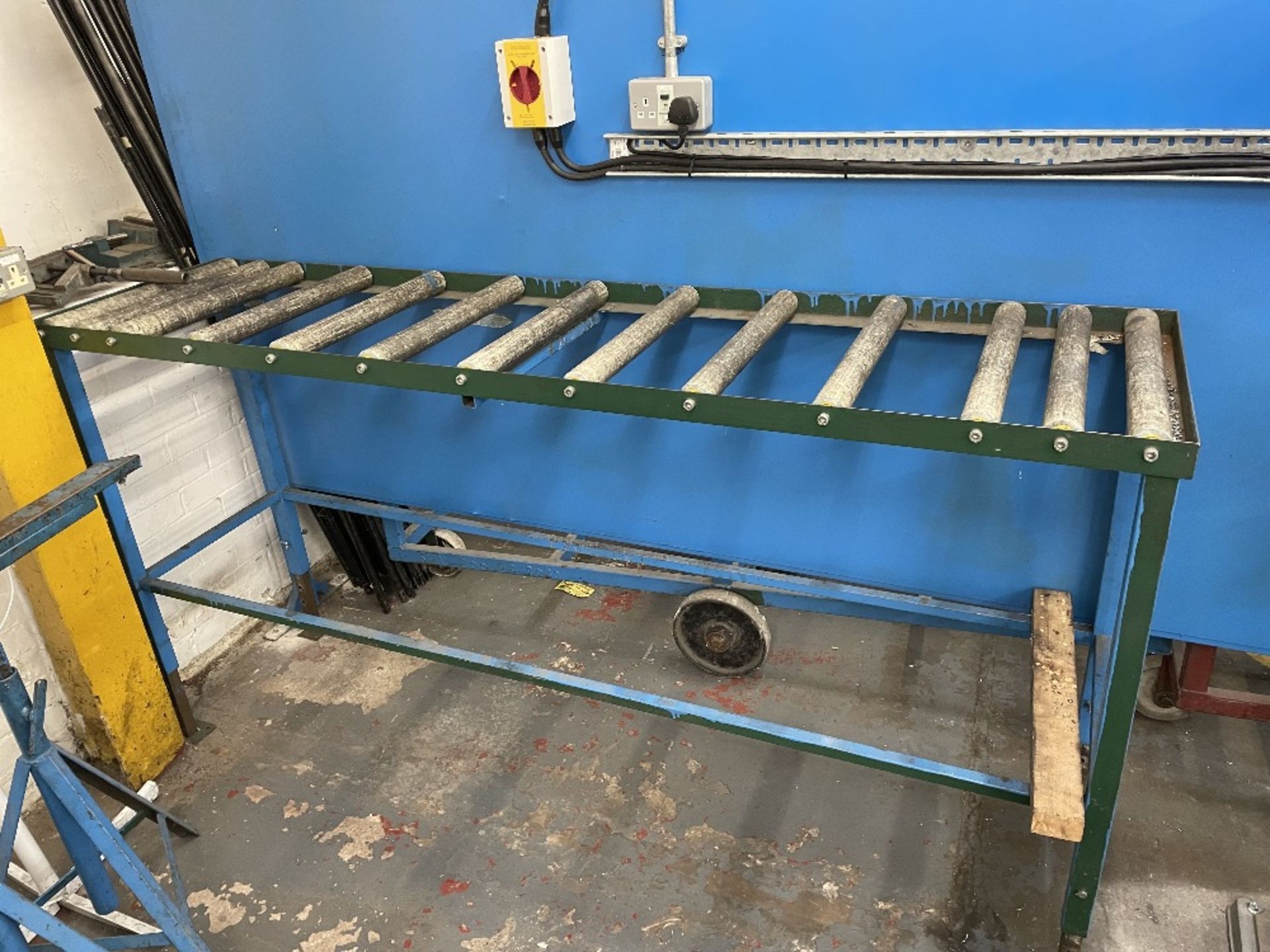 2 x Roller Gravity Conveyors | 210cm Length - Image 2 of 2