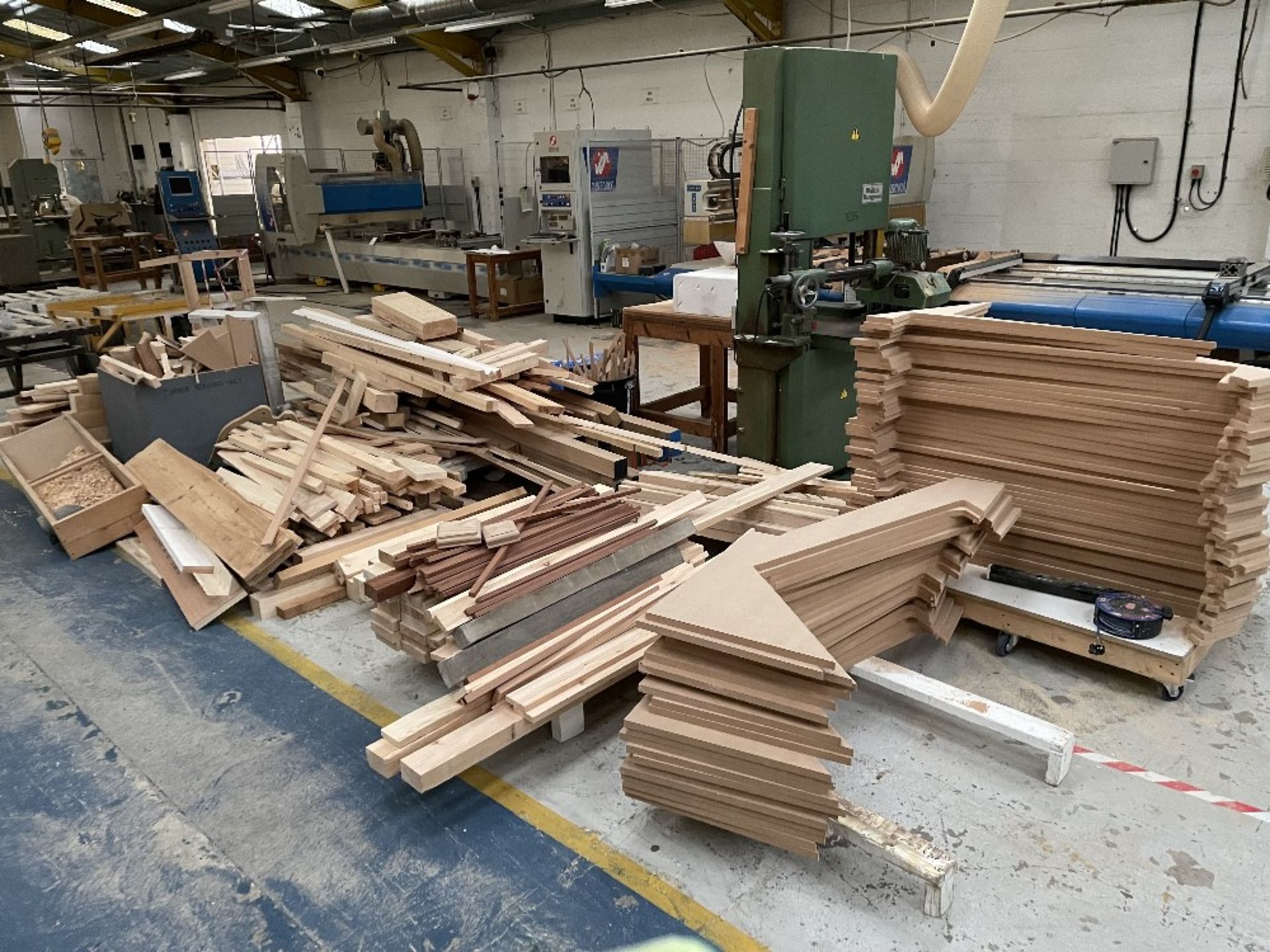 Large Quantity of Wood Stock & Off Cuts - As Pictured