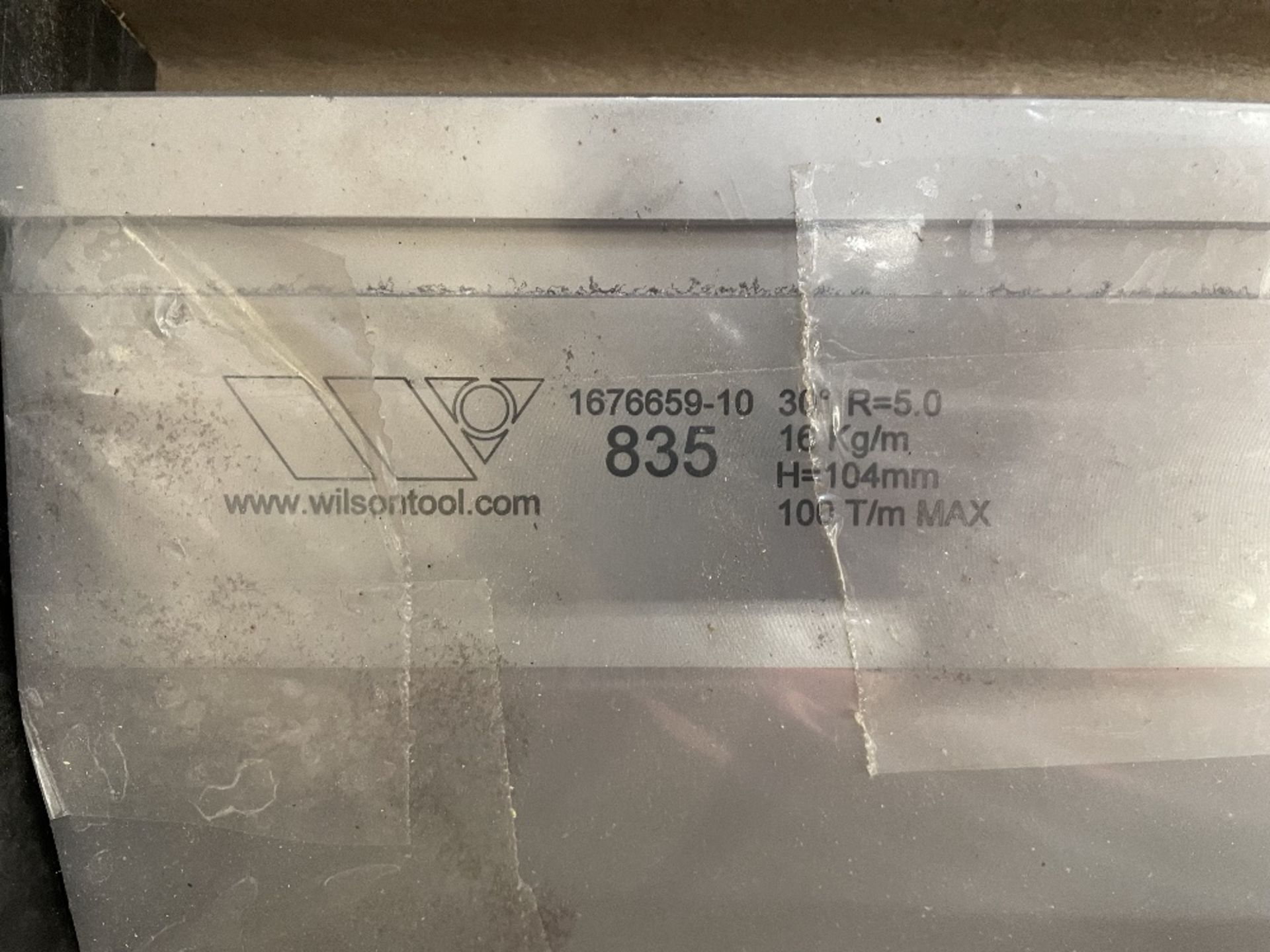 Unused Wilson Tool 1676659-10 Press Brake Tooling - Image 3 of 7