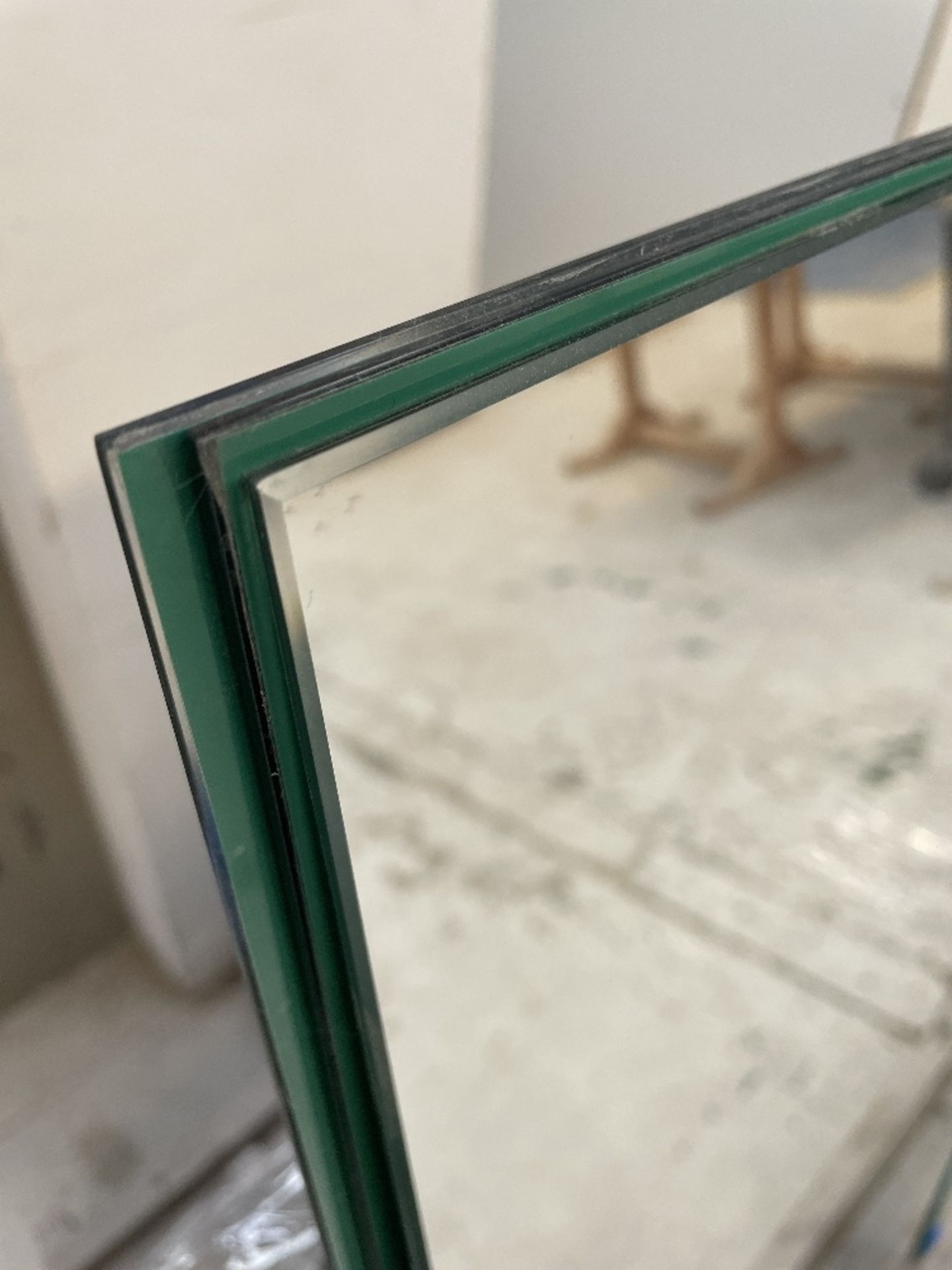 4 x Panes of Bevelled Edge Mirror | Sizes in Description - Image 3 of 4