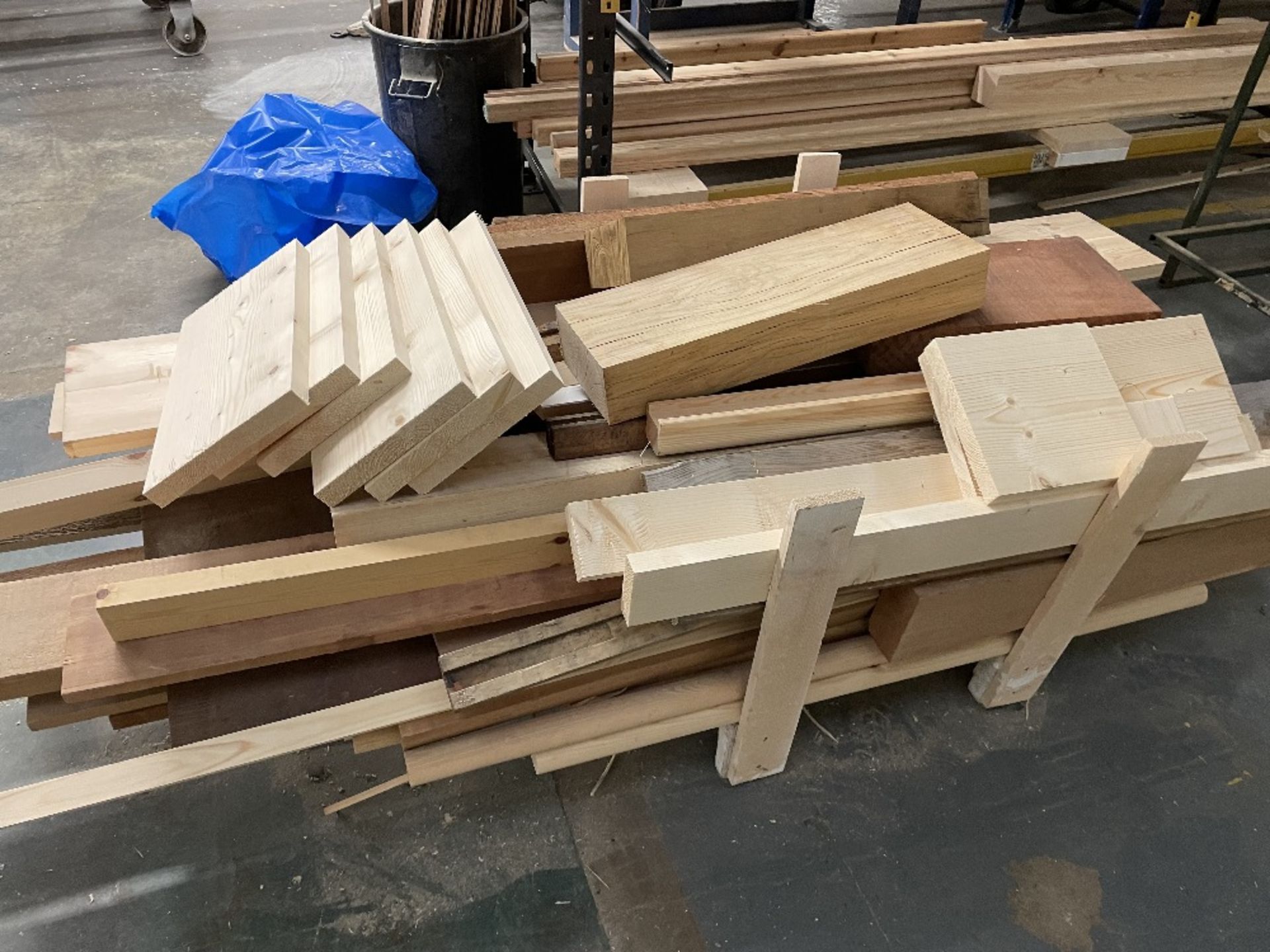 Large Quantity of Wood Stock & Off Cuts - As Pictured - Image 12 of 13