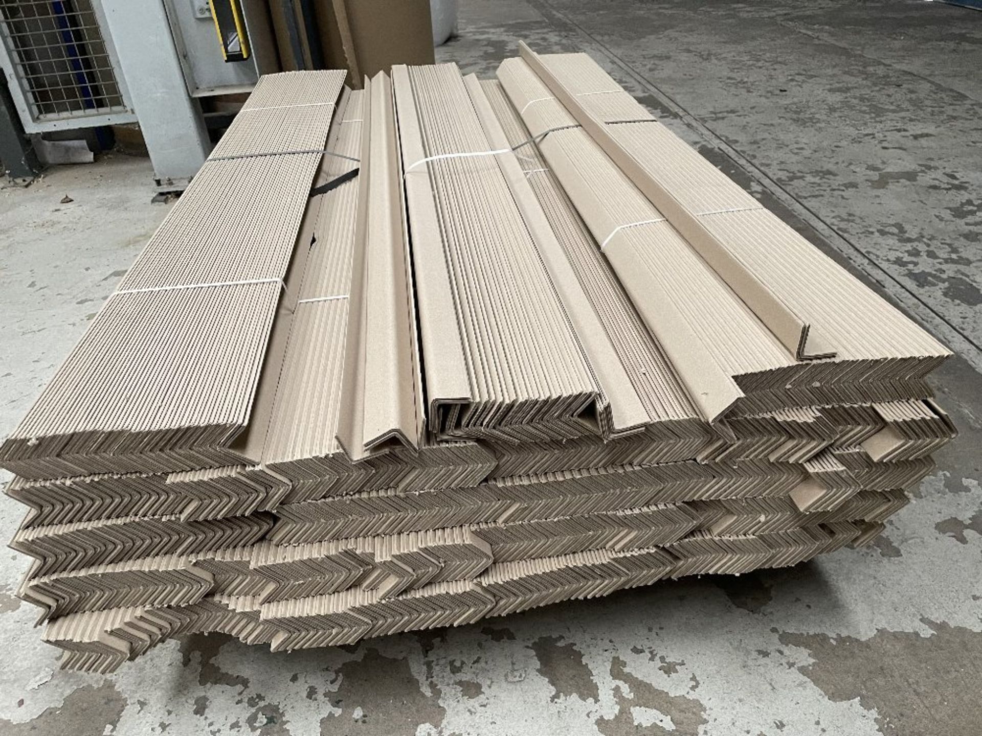 Part Pallet of Cardboard Edge Guards Protectors | As Pictured