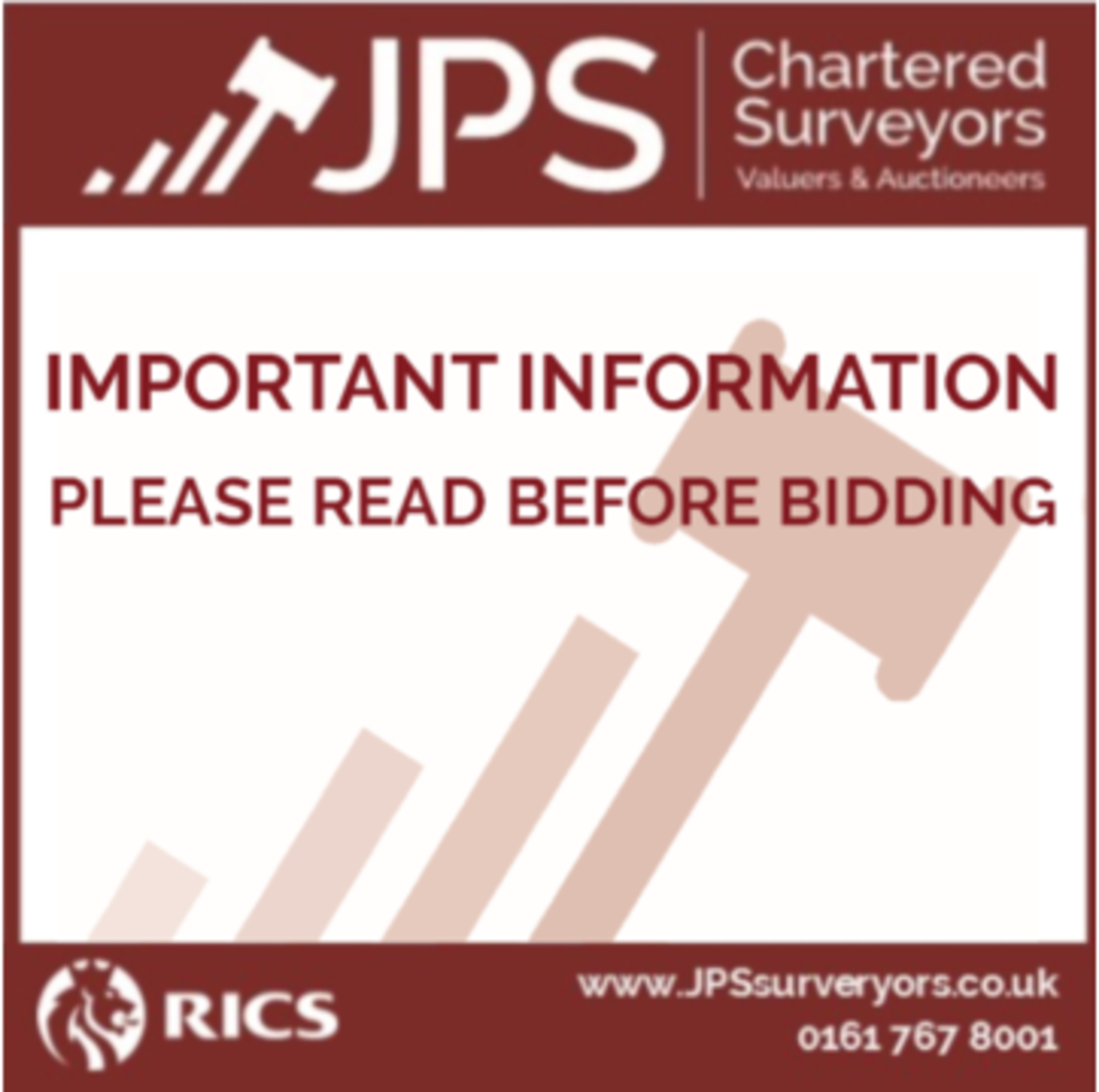 IMPORTANT INFORMATION - MORE LOTS TO BE ADDED - PLEASE READ BEFORE BIDDING