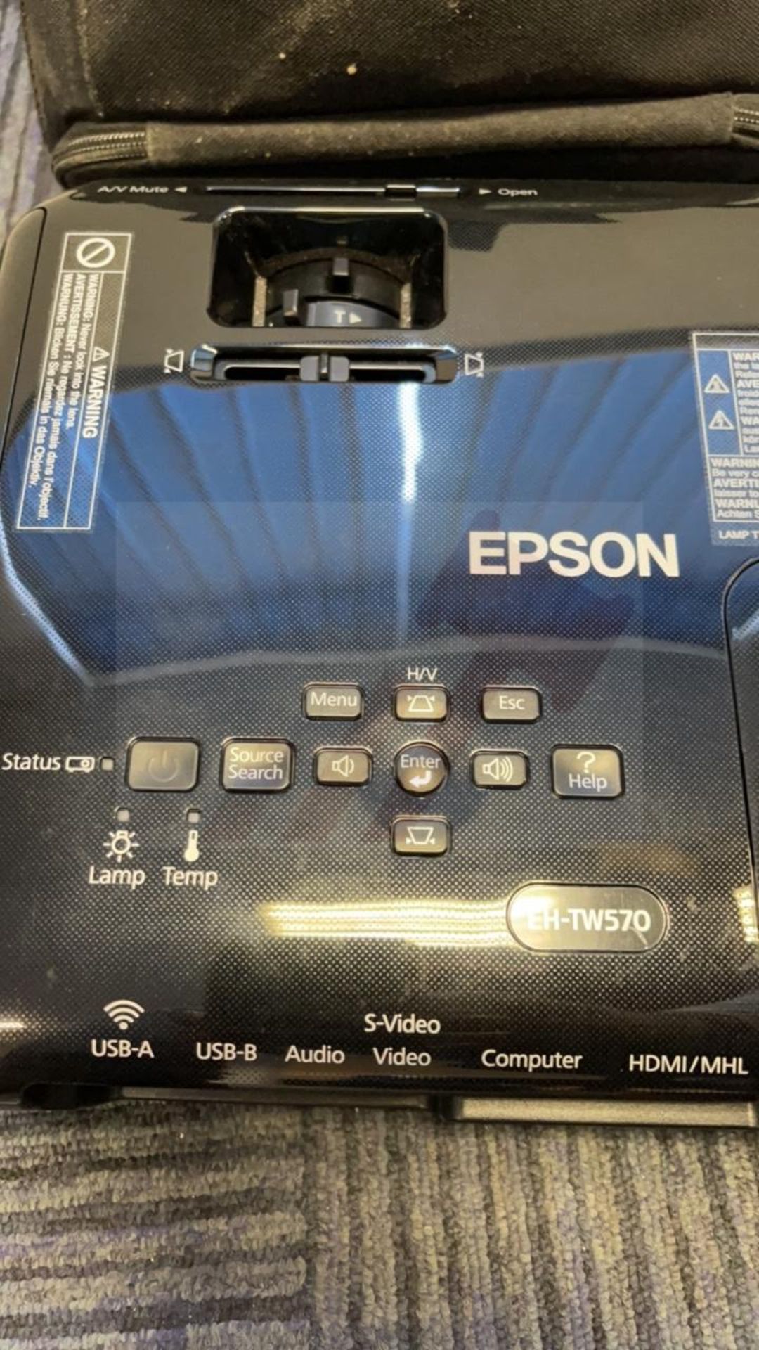 Epson EH-TW570 LCD Projector - Image 3 of 5