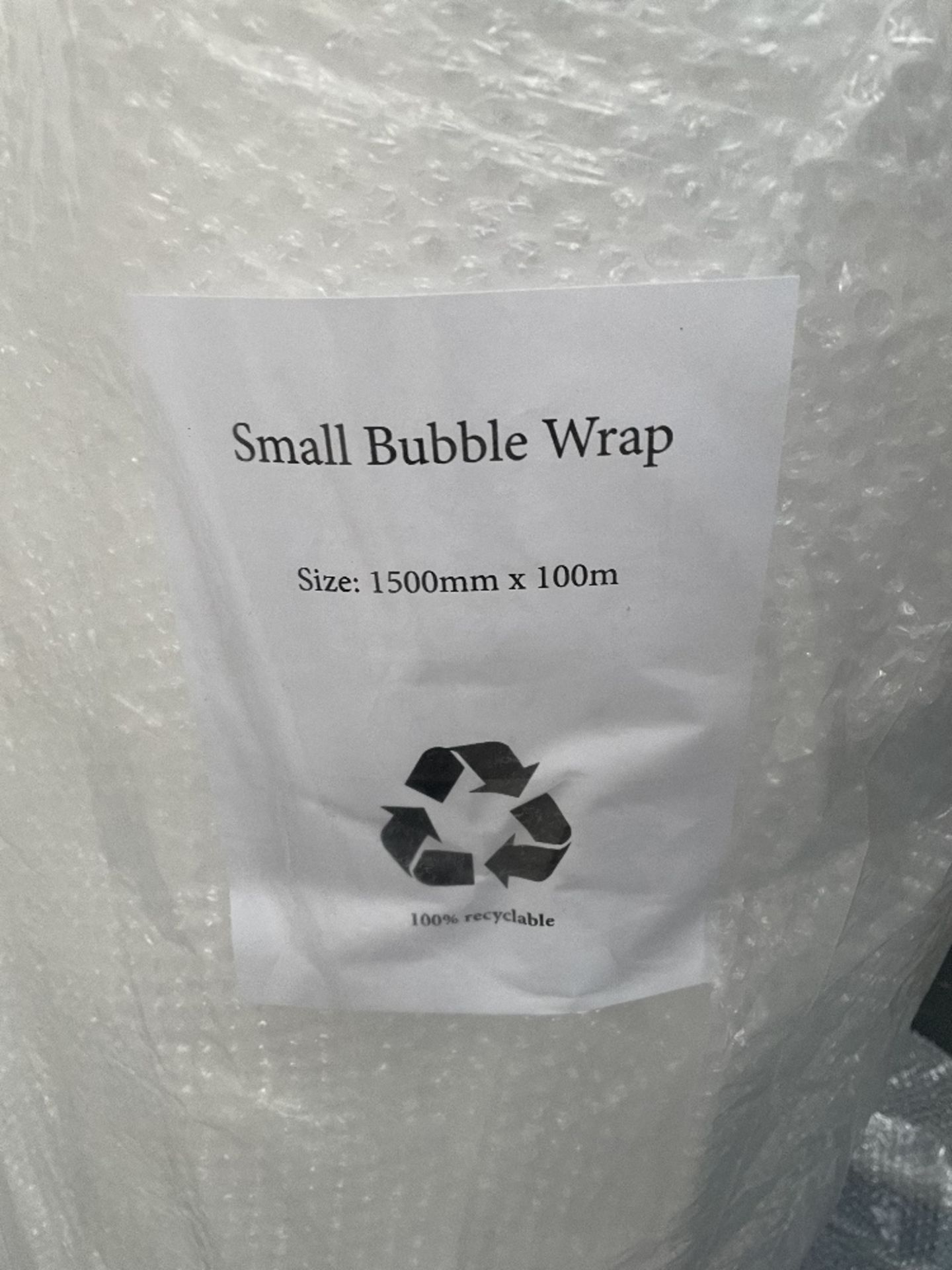 3 x Rolls of Small Bubble Wrap | 1500m - Image 2 of 2