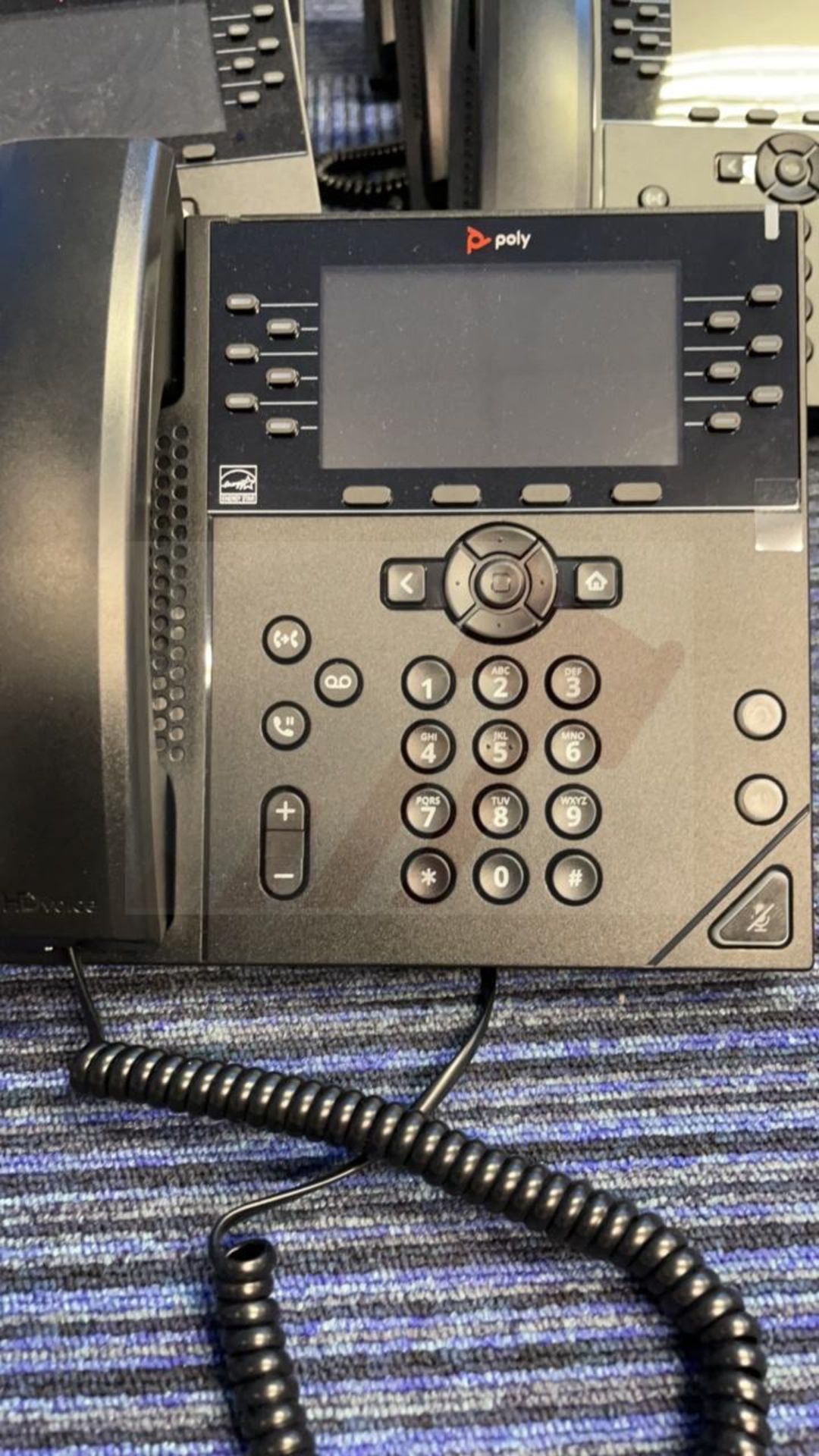 7 x Polycom WX450 Series IP Telephones - Image 2 of 8