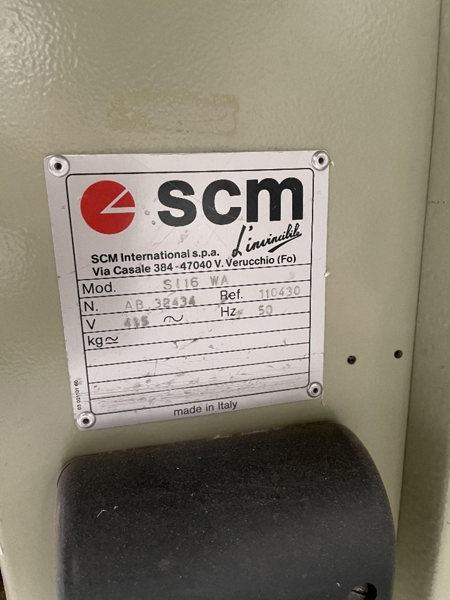 SCM SI 16 WA Panel Saw - Image 5 of 5