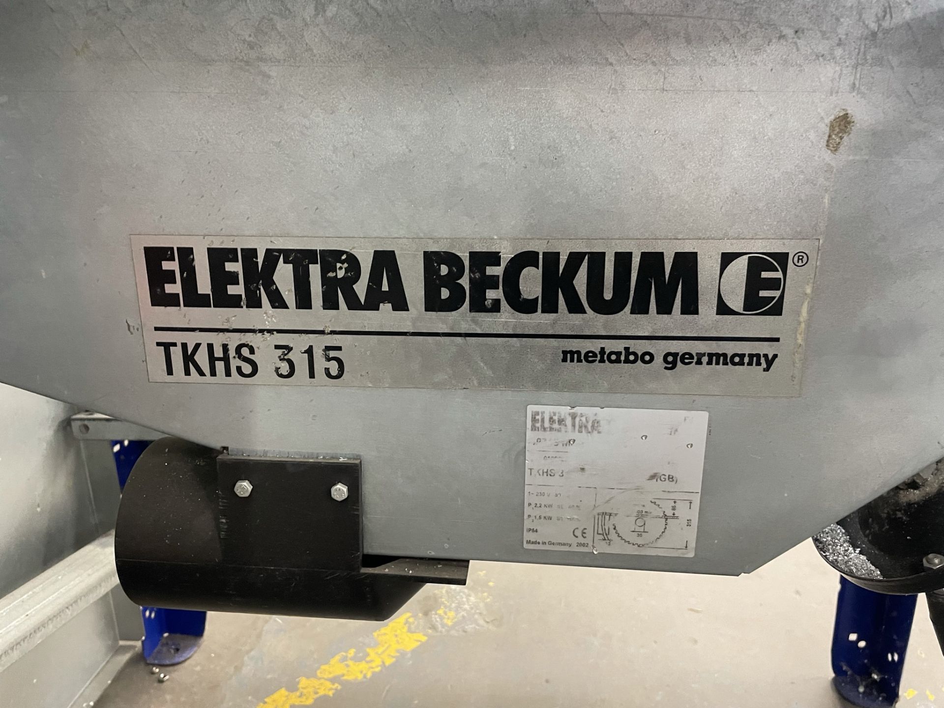 Elektra Beckum TKHS 315 Table Saw - Image 2 of 3