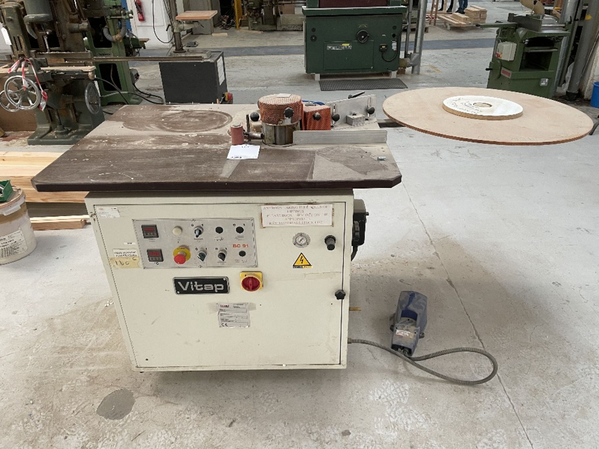 Vitap Bordatrice BC91A Single Sided Edgebander | YOM: 2000