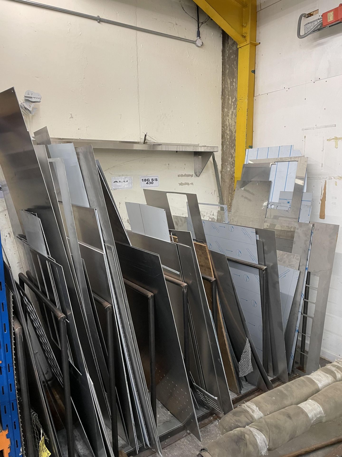 Quantity of Various Stainless Steel Sheeting/Off Cuts - As Pictured