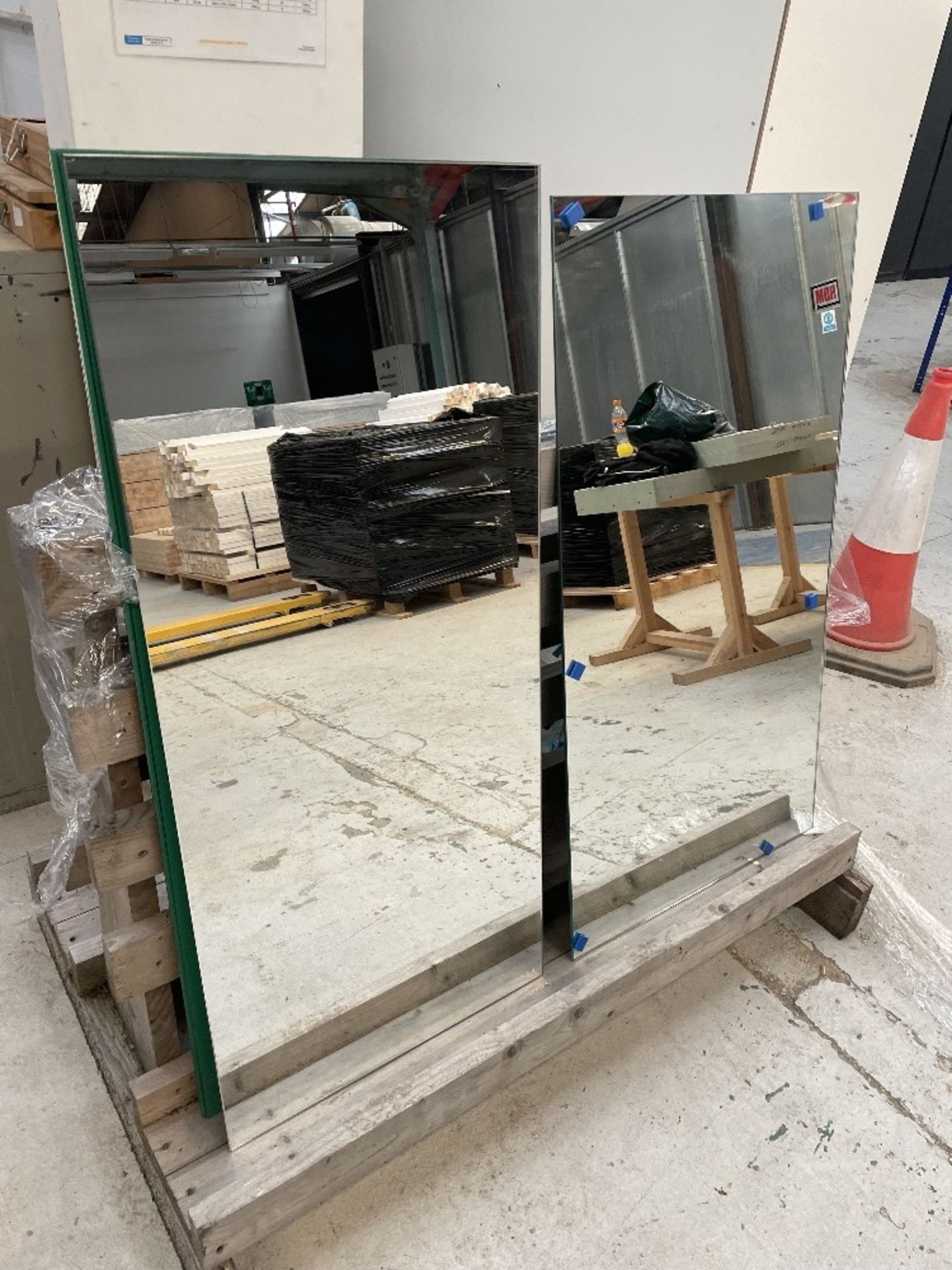 4 x Panes of Bevelled Edge Mirror | Sizes in Description