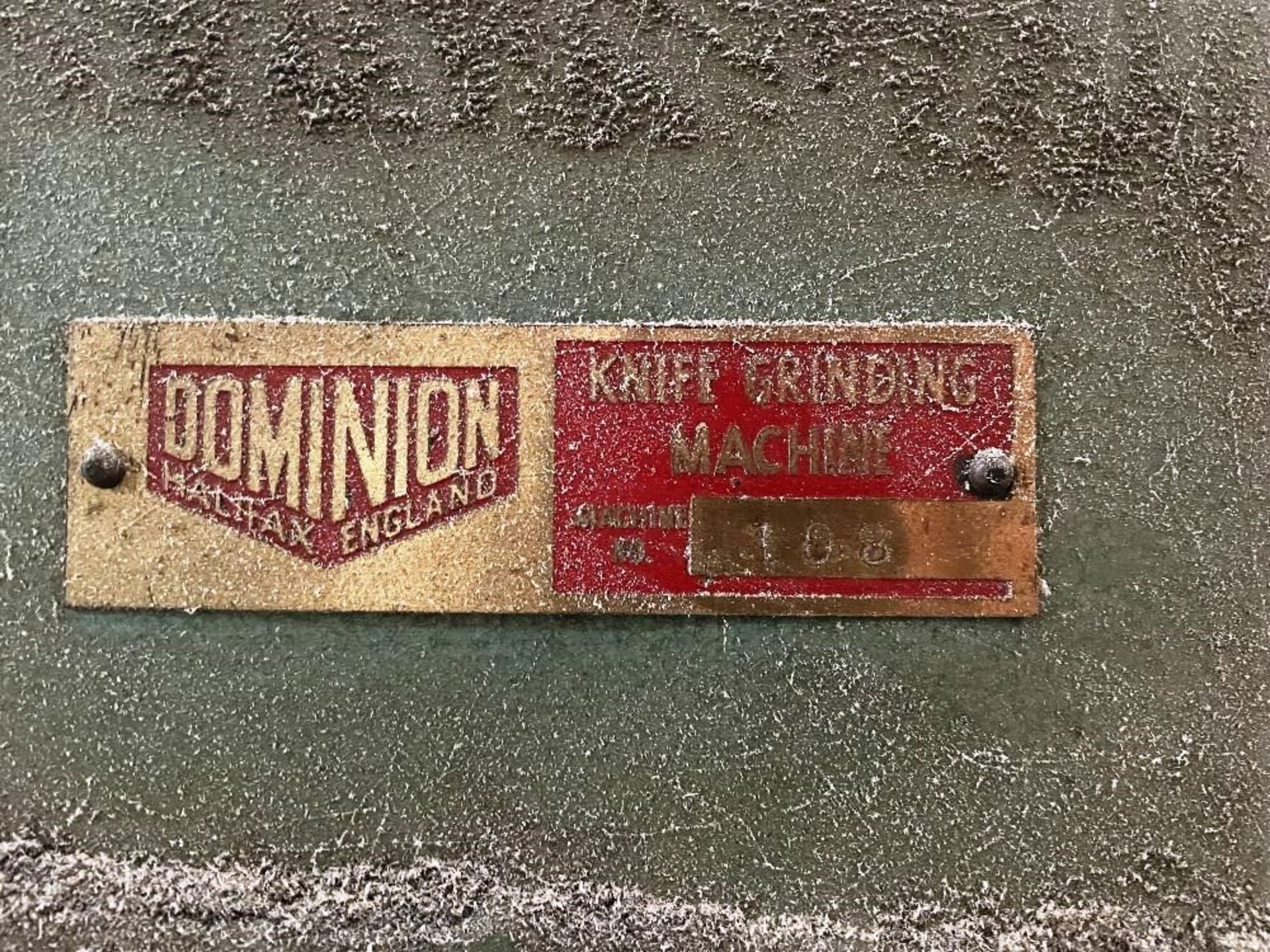 Dominion Double Ended Kniff Grinding Machine - Image 4 of 4