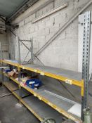 2 x Bays of 3 Tier Metal Shelving/Racking