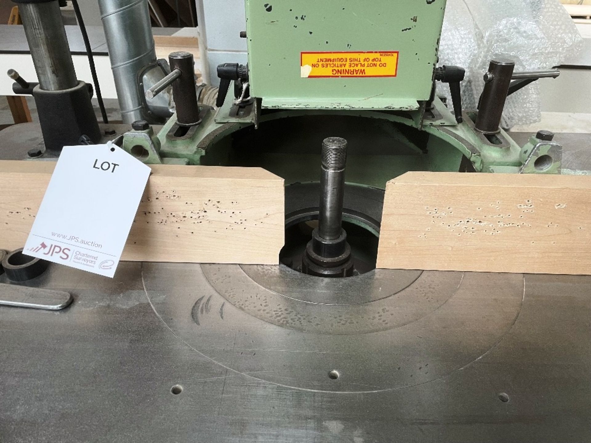 JJ Smith Spindle Moulder w/ Holz-her Power Feed - Image 6 of 9