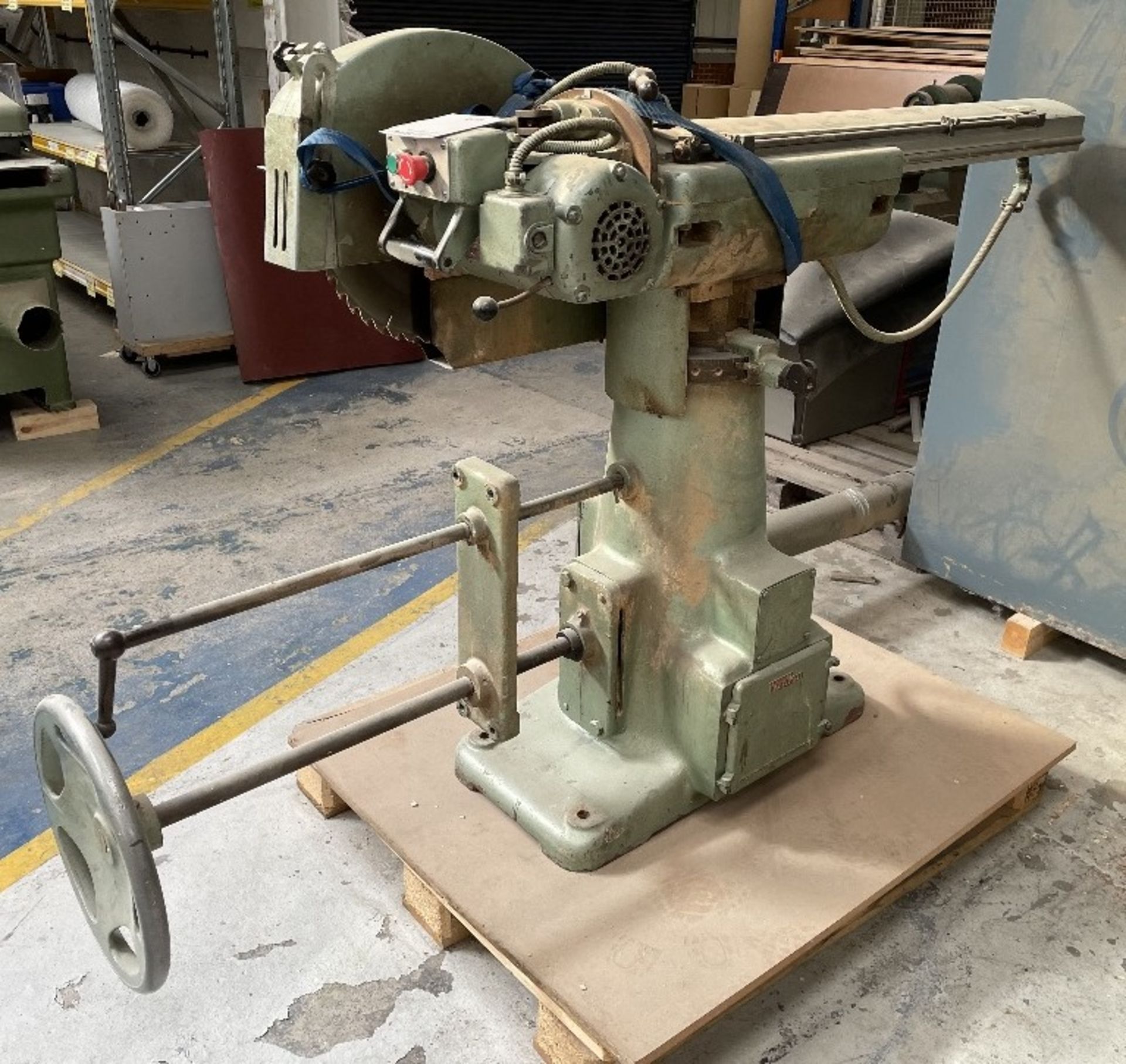 Wadkin Radial Arm Saw / Cross Cut Saw - Image 2 of 5