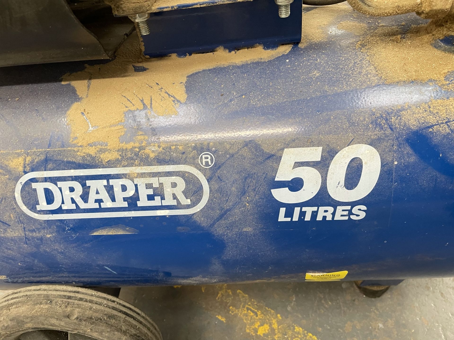 Mobile Draper 29355 Air Compressor 50L 230V 2.2Kw - Image 2 of 3