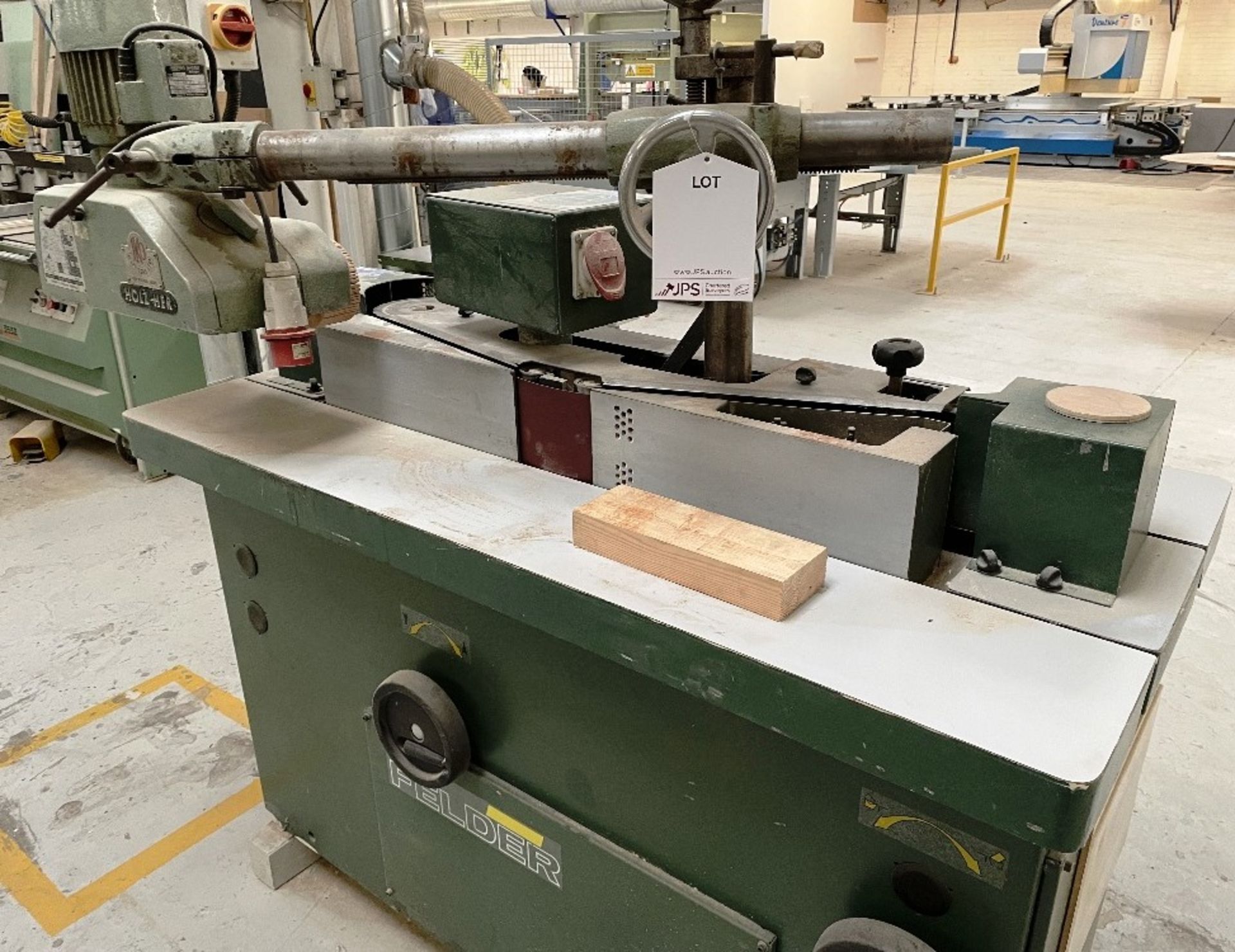 Felder FS 900KF Edge Sander w/ Holz-her Power Feed | YOM: 2002 - Image 5 of 8