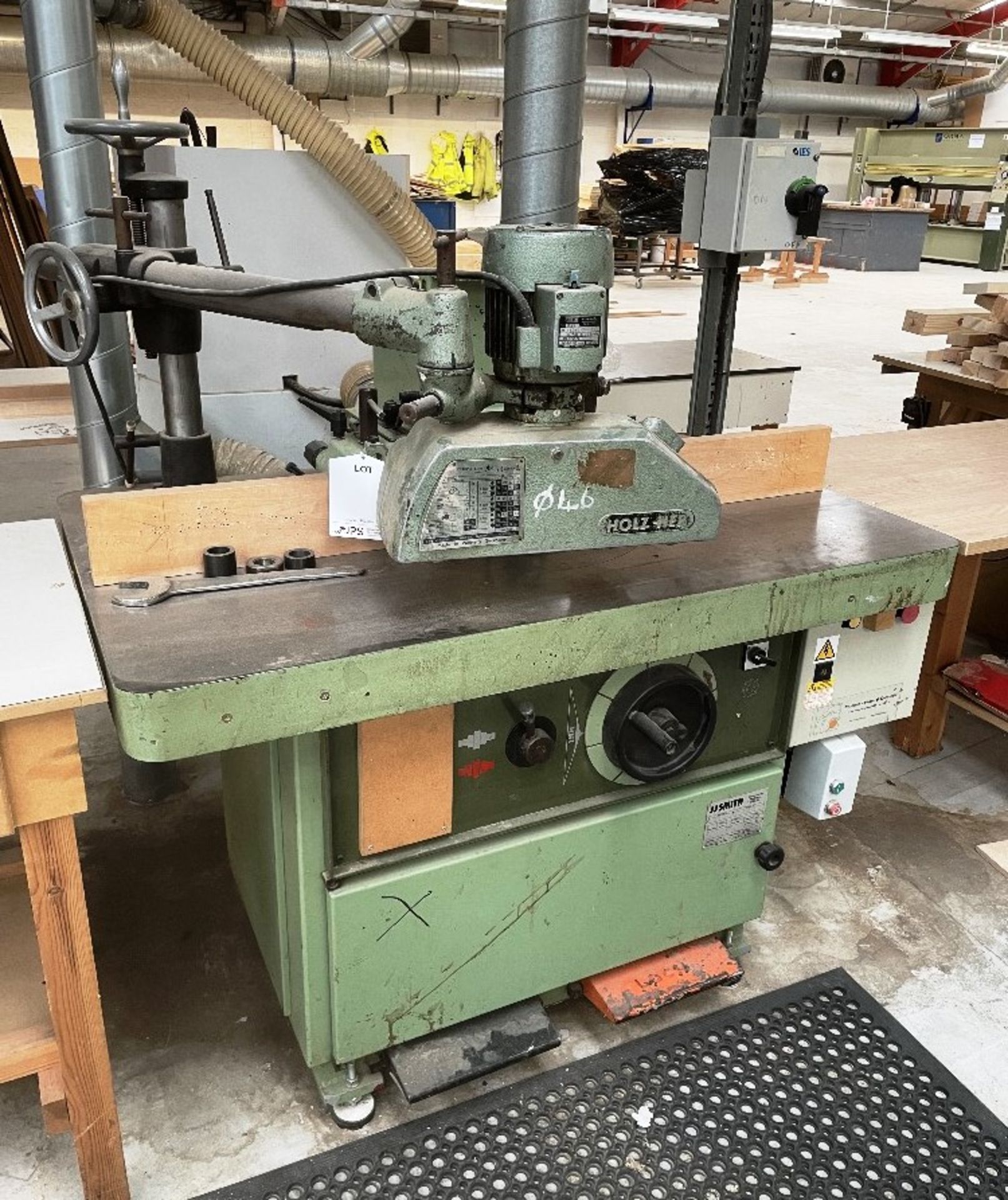 JJ Smith Spindle Moulder w/ Holz-her Power Feed