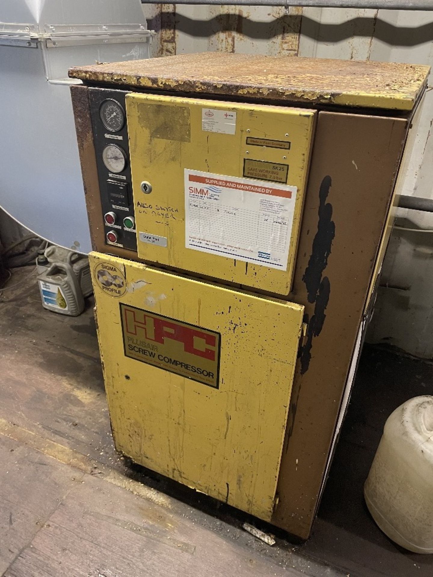 HPC SK 25 Rotary Screw Air Compressor