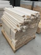 Pallet of Various Painted Balusters - As Pictured