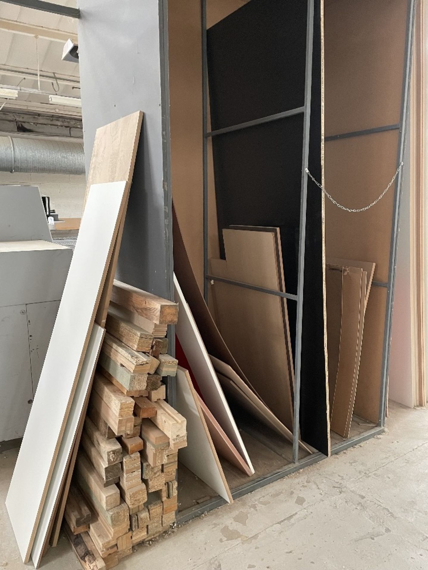 Quantity of Various Laminated Plywood/MDF Sheets - As Pictured - Image 4 of 5