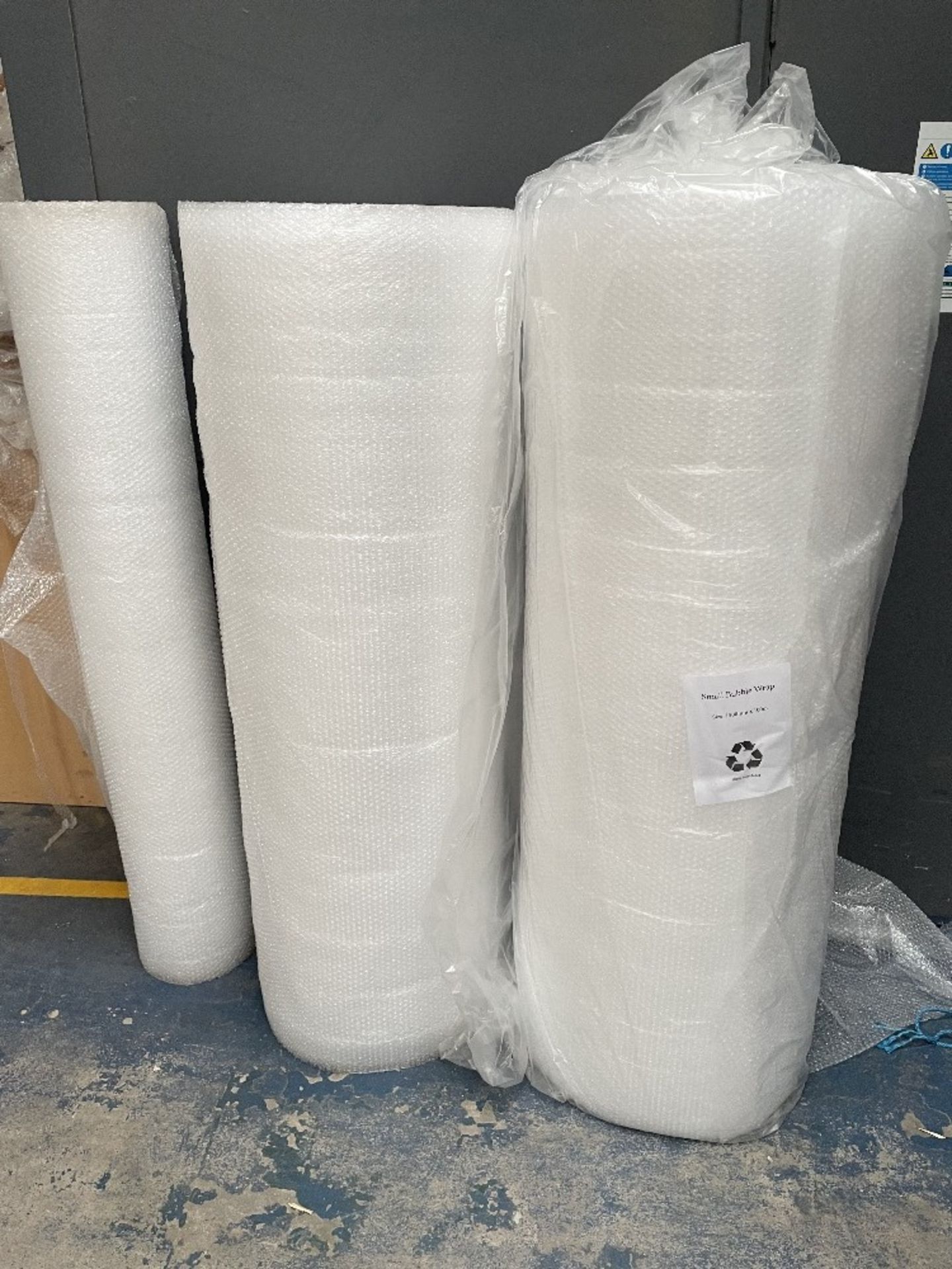 3 x Rolls of Small Bubble Wrap | 1500m
