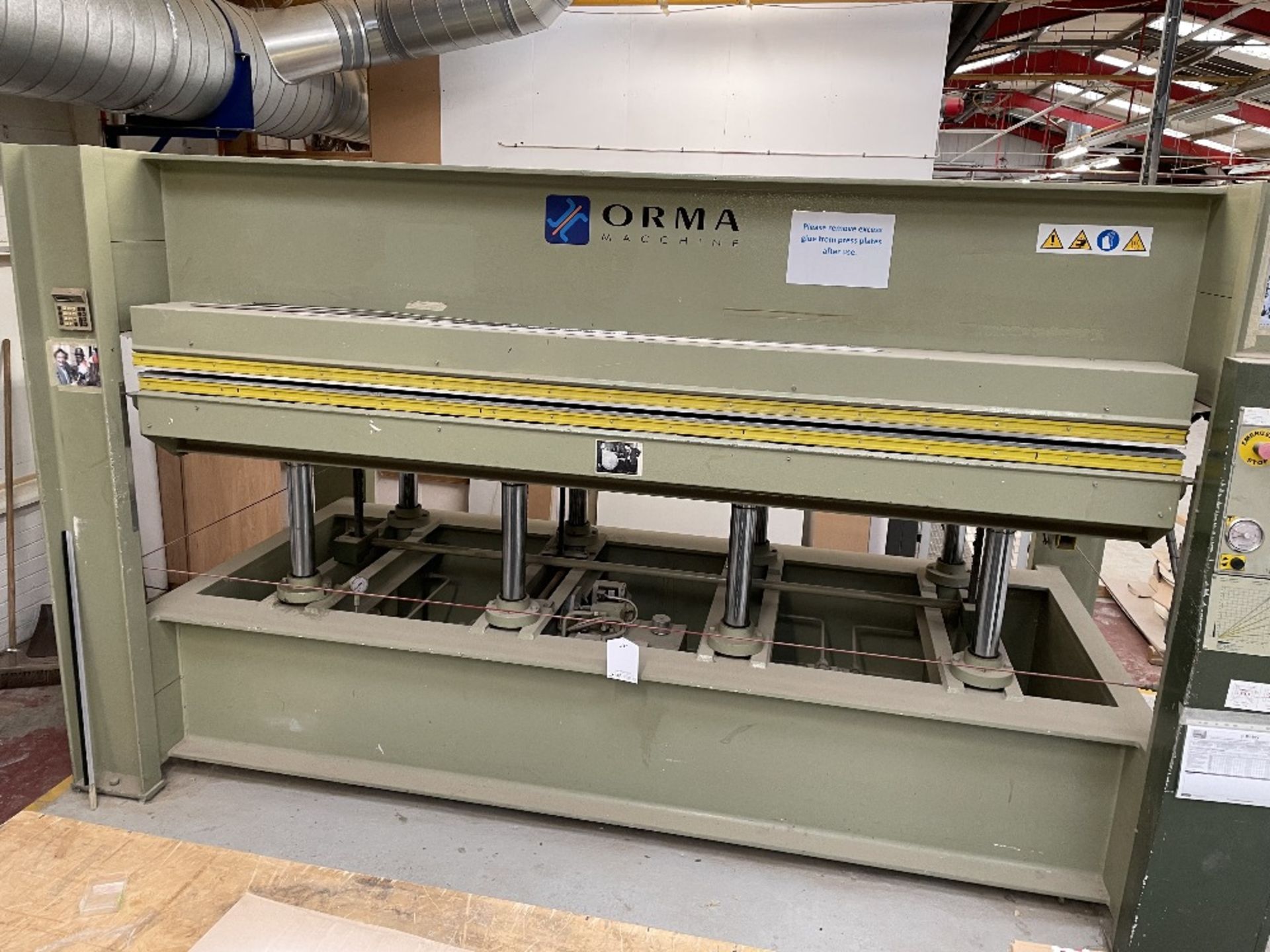 Orma NPCIE 31/16 Hot Press | YOM: 2001 - Image 2 of 6