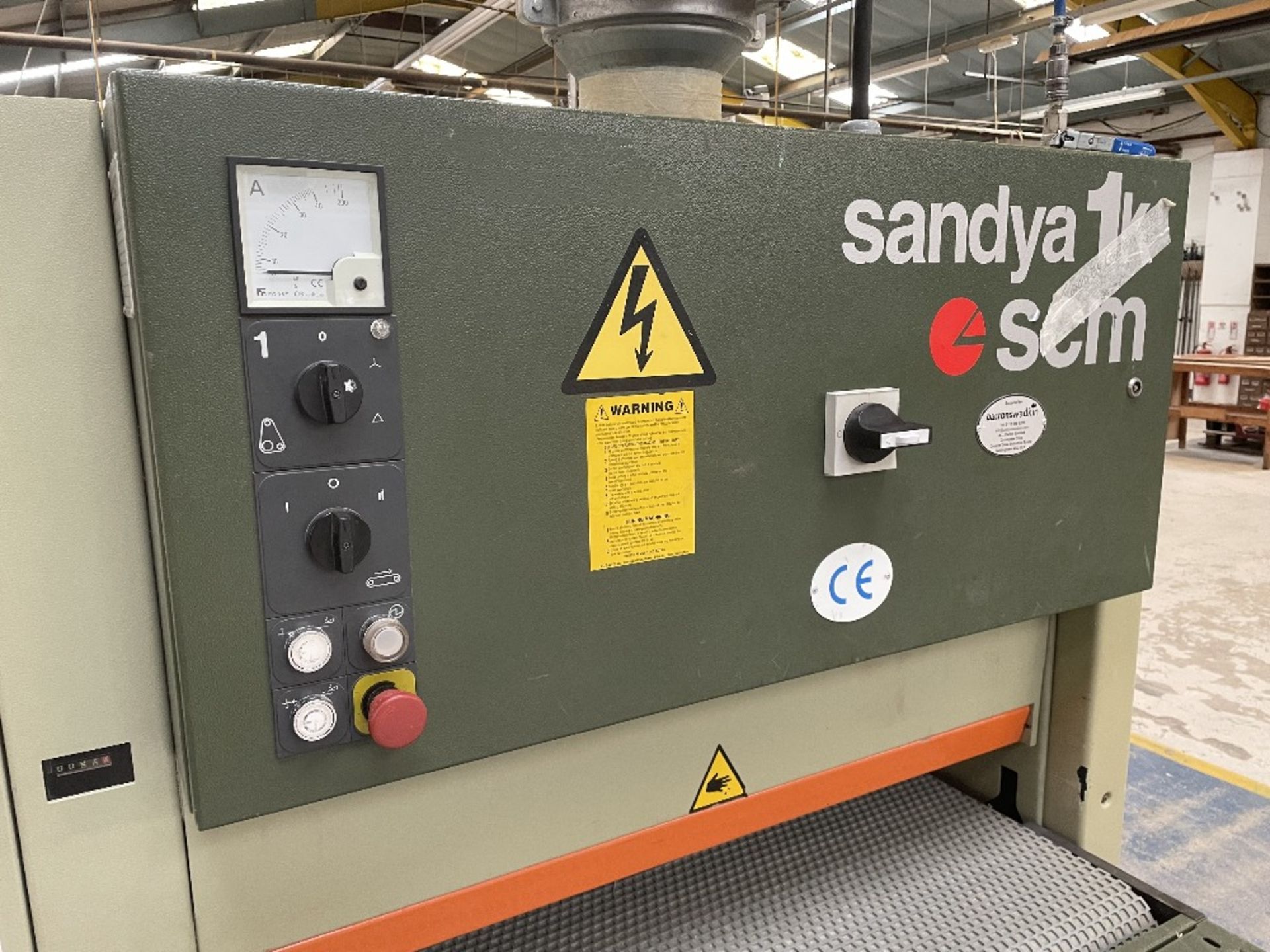 SCM Sandya 1K UNO CS 95 Drum Sander | YOM: 1998 - Image 5 of 7