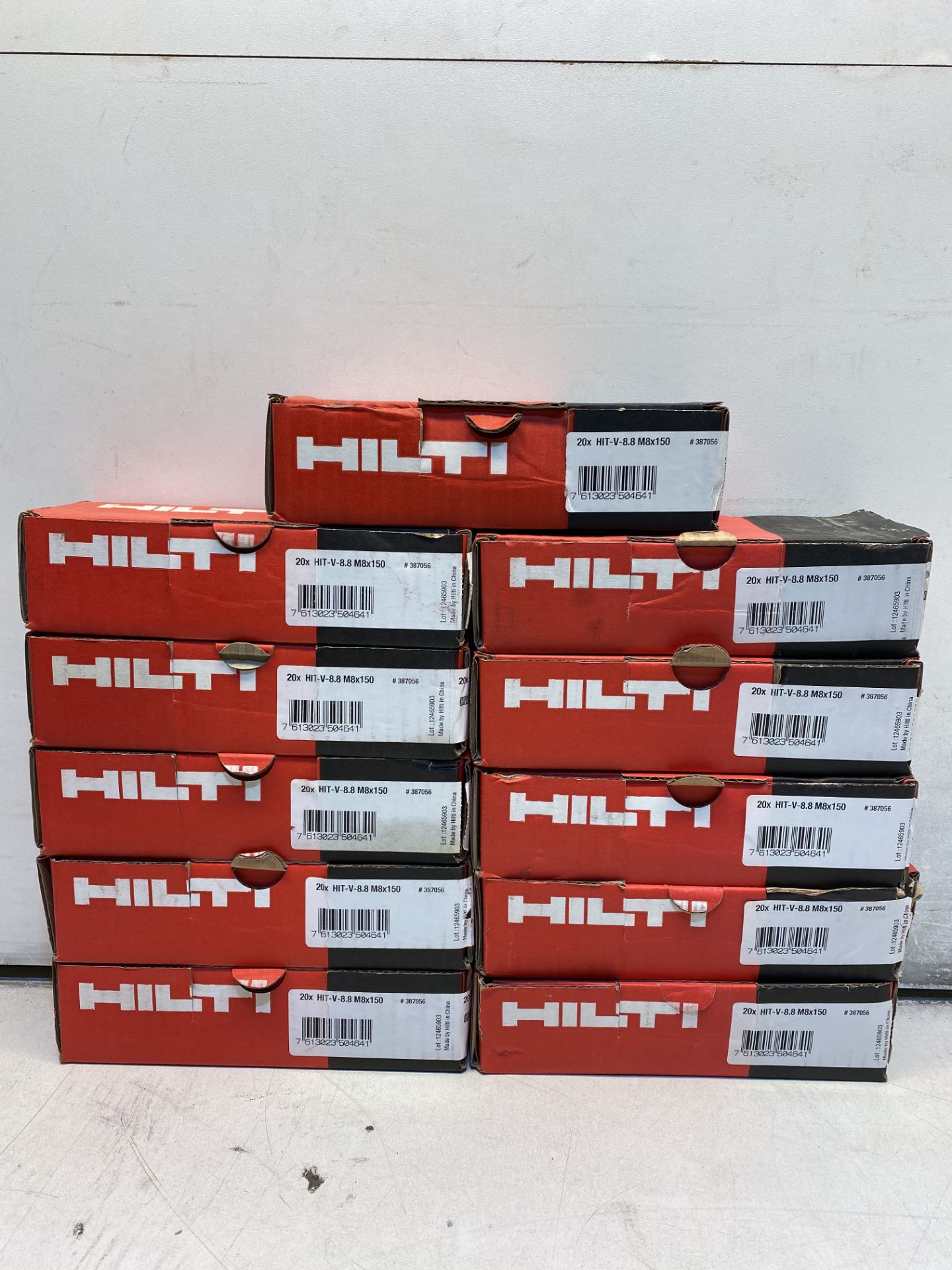 11 x Boxes Of Hilti M8 x 150 HIT-V-8.8 ANCHOR ROD | 20 per box - Image 4 of 4