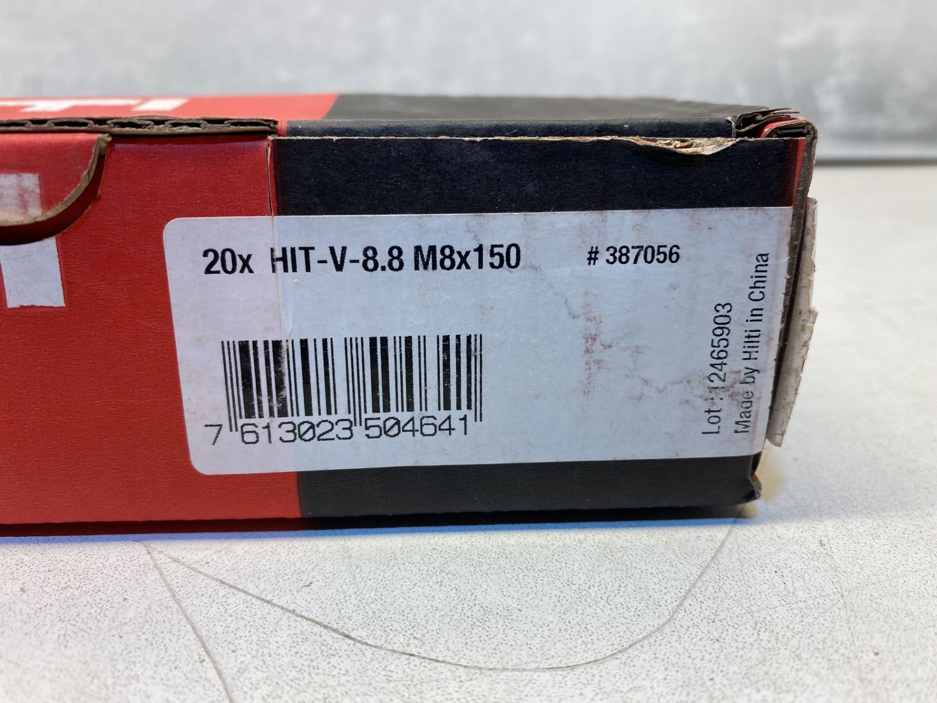 11 x Boxes Of Hilti M8 x 150 HIT-V-8.8 ANCHOR ROD | 20 per box - Image 3 of 4