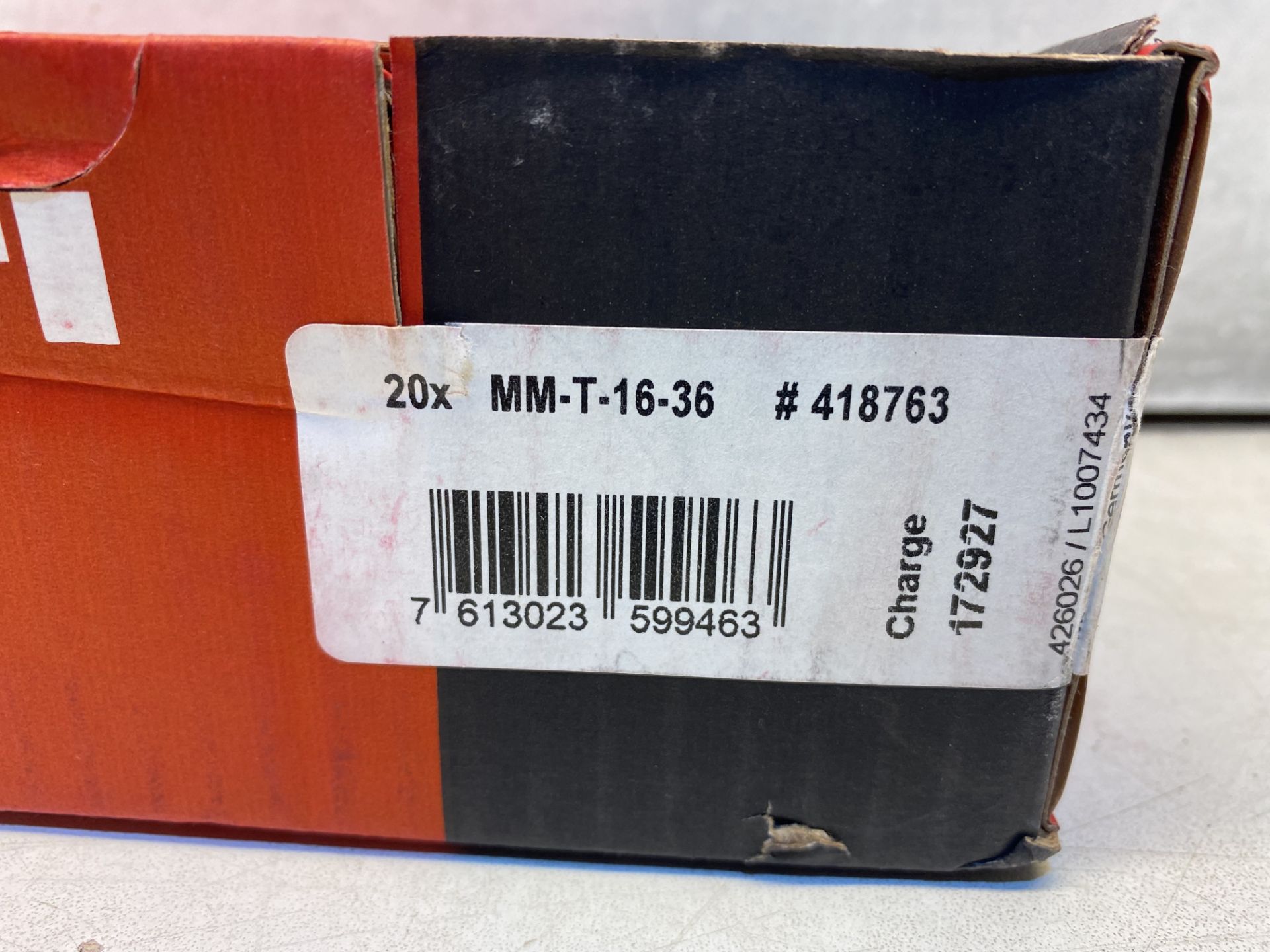 9 x Boxes Of Hilti Beam Clamp, MM-T-16-36, 20 Per Box - Image 4 of 5