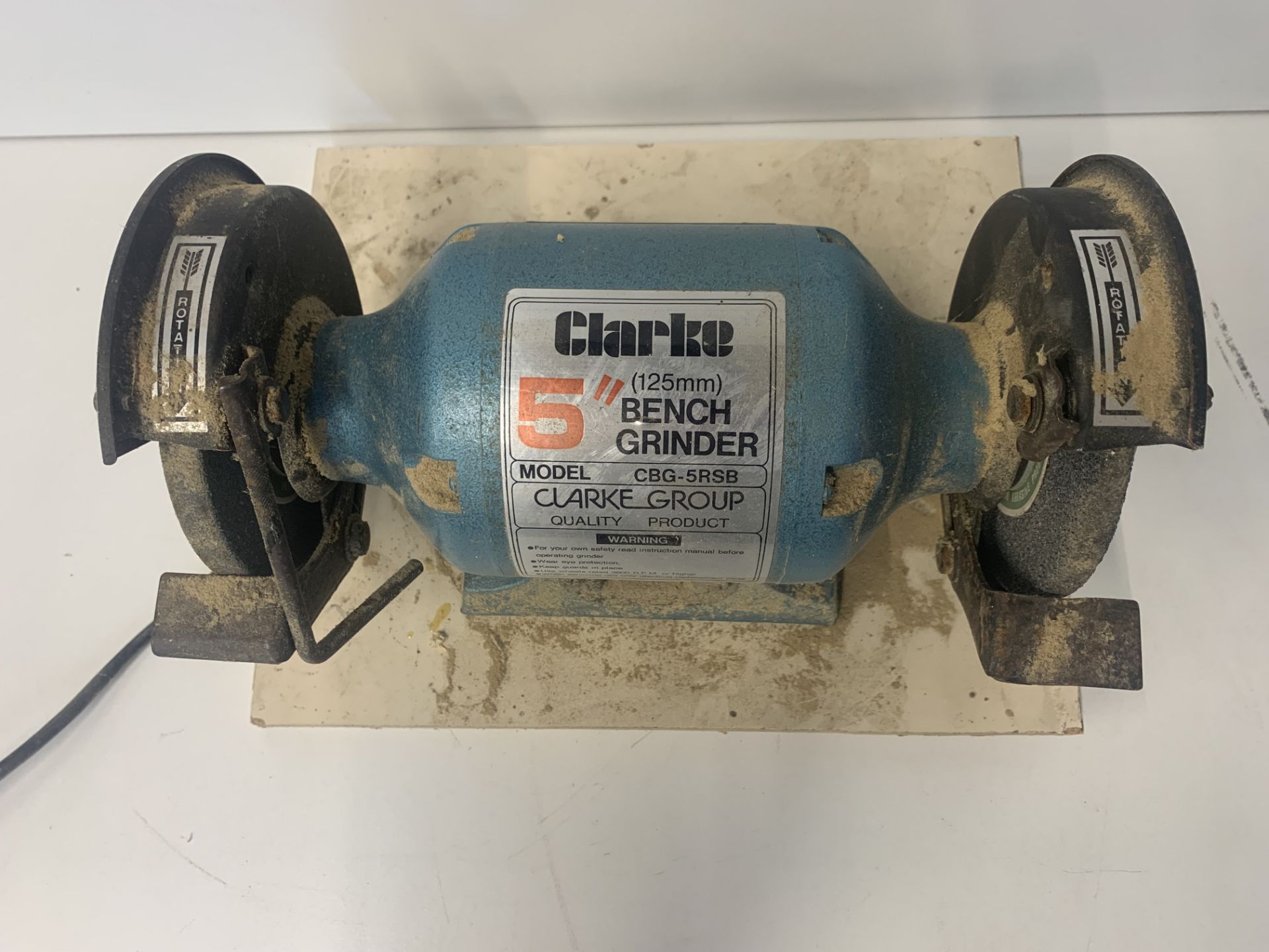 Clarke CBG-5RSB 5'' Bench Grinder - Image 2 of 2
