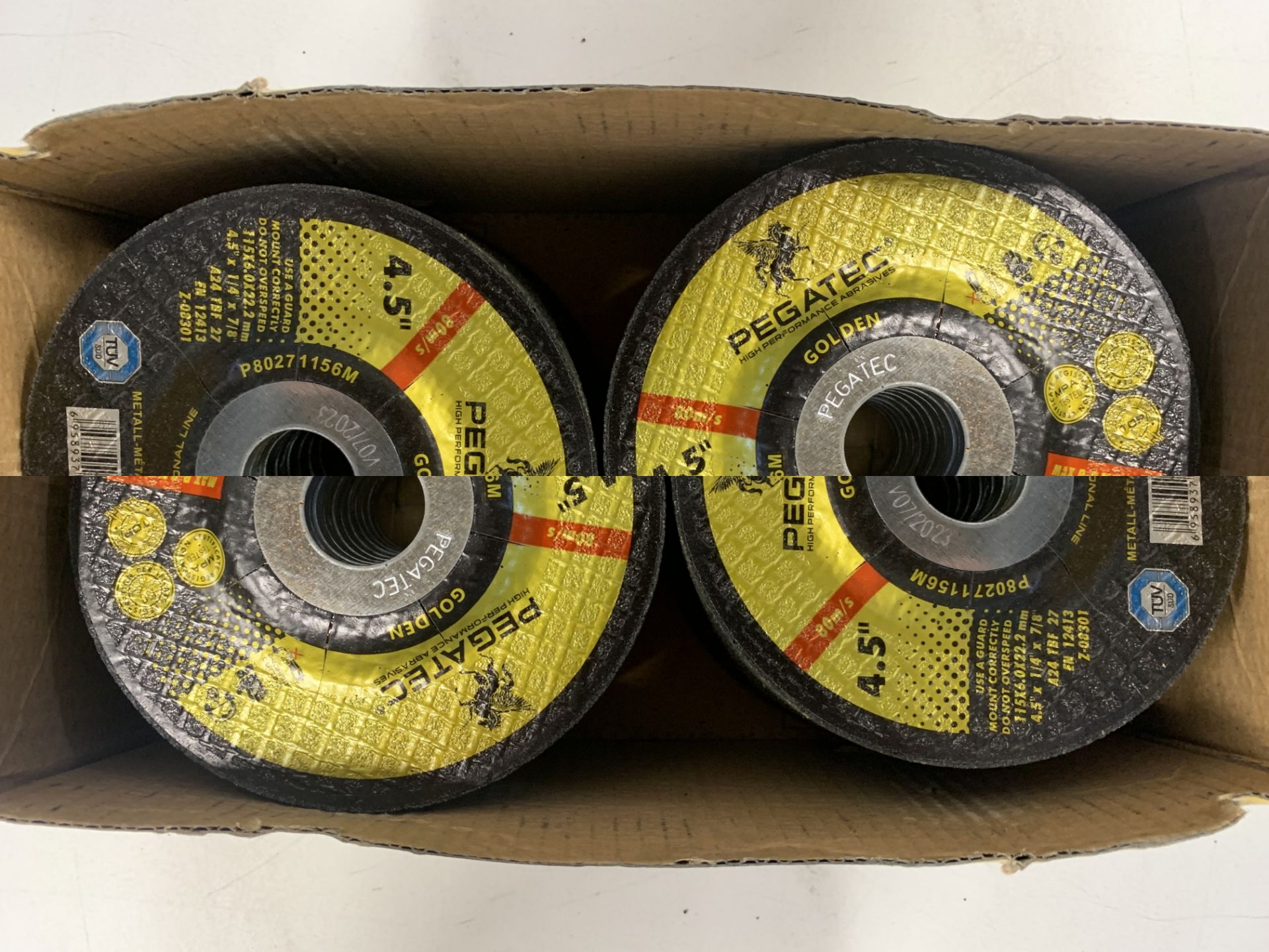 60 x Pegatec Reinforced Grinding Wheels - Image 2 of 3