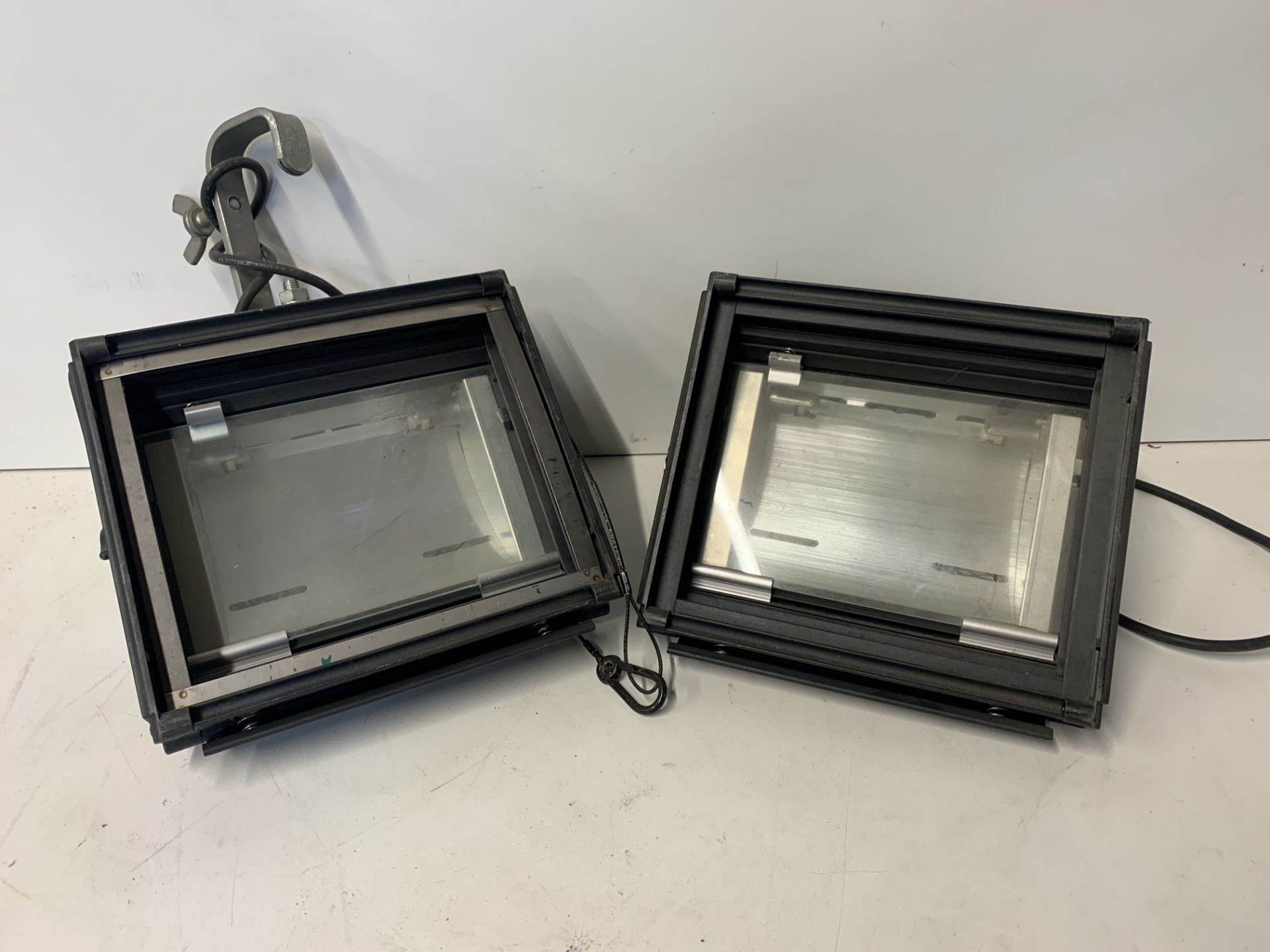 2 x Acclaim Square Stage Lights