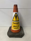 10 x Men At Work Traffic Cones