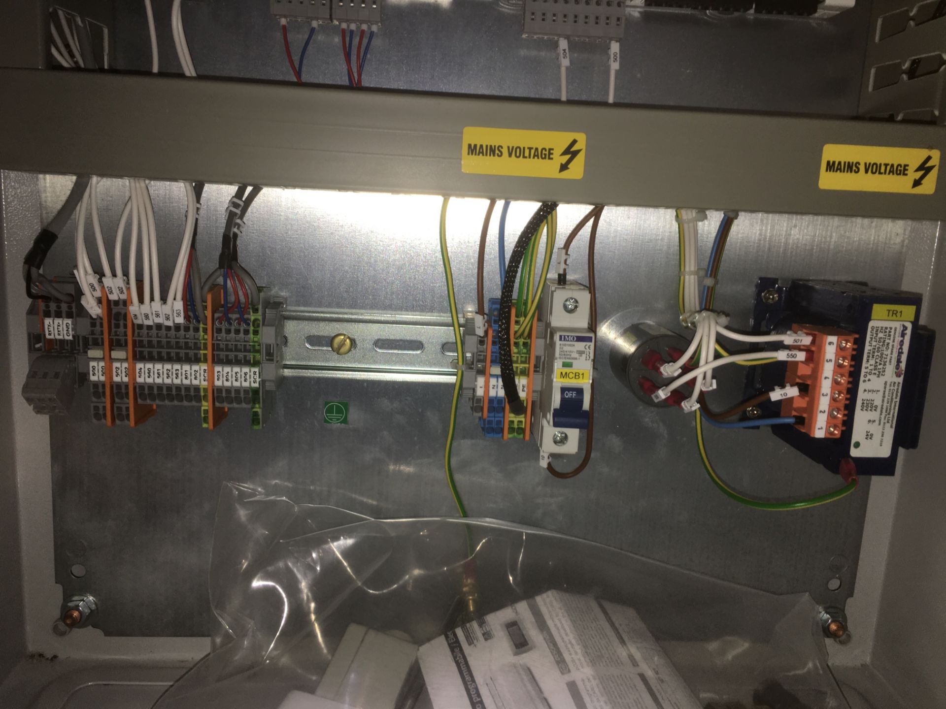 Schneider Electric A-868 Control Panel Enclosure W/ Airedale Sequence Panel - Image 3 of 7