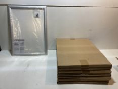 8 x Wall Mountable Snap Frames / Displays