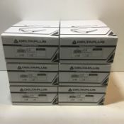 60 x DeltaPlus Clear Safety Goggles